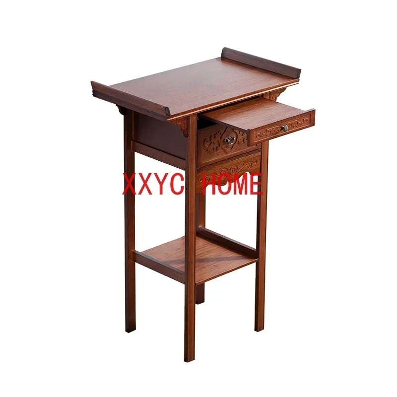Altar Buddha Shrine Home Modern Style Solid Wood Buddha Table New Chinese Style Tribute Table Simple 
Altar Buddha Shrine Home Modern Style Solid Wood Buddha Table New Chinese Style Tribute Table Simple
