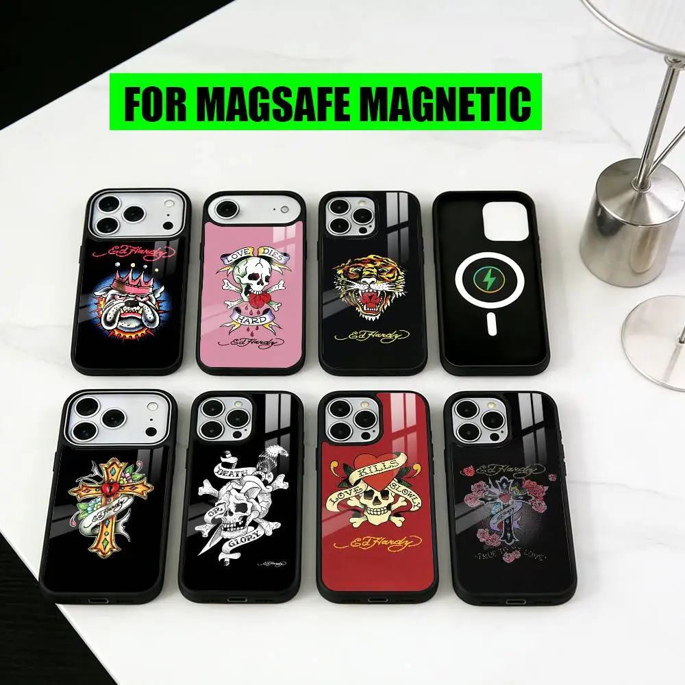 Classic Ed Brands Hardy Phone Case For iPhone17,16,15,14,13,12,11 Plus,Pro Magnetic with Magsafe Wireless Charging
Classic Ed Brands Hardy Phone Case For iPhone17,16,15,14,13,12,11 Plus,Pro Magnetic with Magsafe Wireless Charging