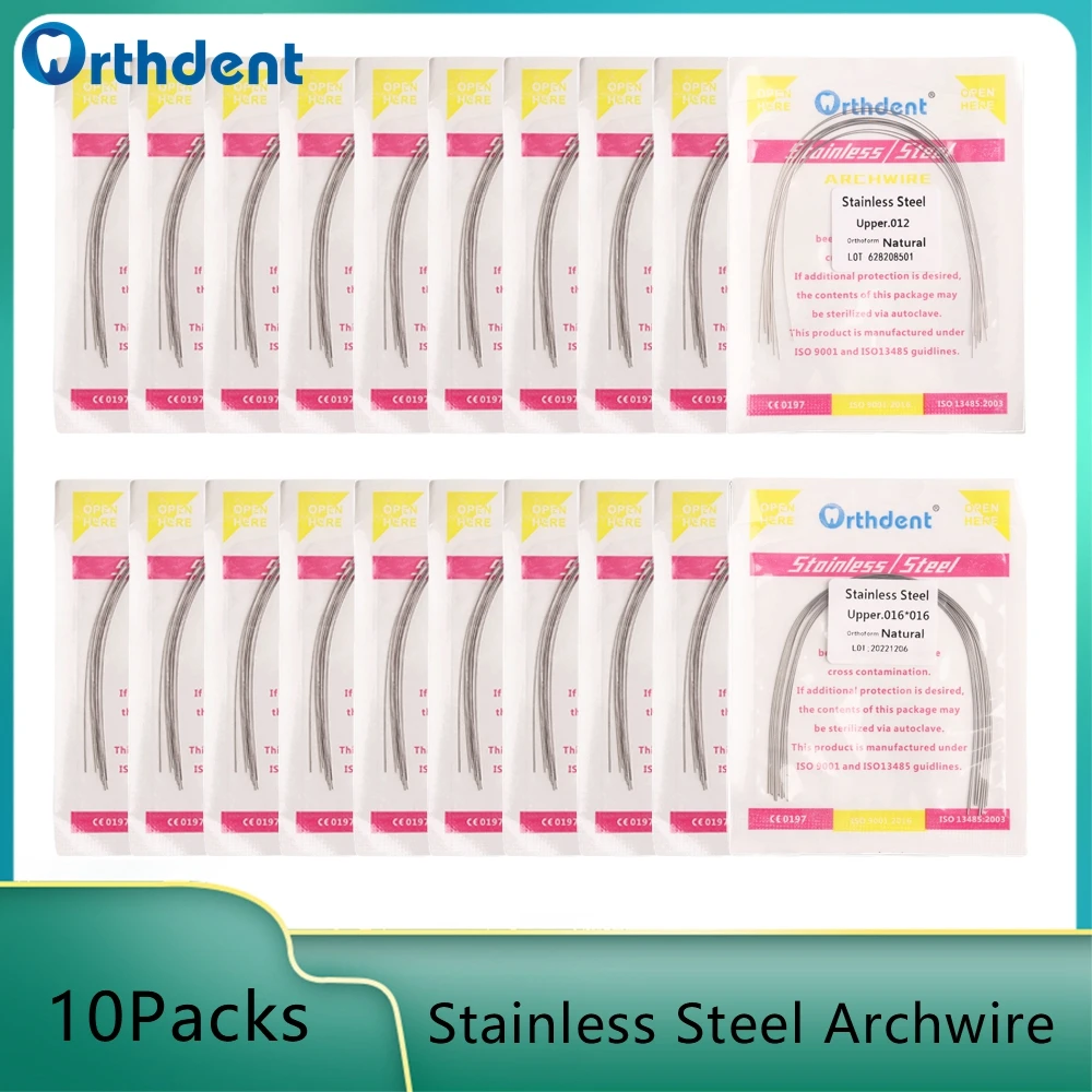 100 Pcs Dental Stainless Steel Wire Orthodontic Arches Super Elastic Round Rectangular Archwire Natural Dentistry Accessories
100 Pcs Dental Stainless Steel Wire Orthodontic Arches Super Elastic Round Rectangular Archwire Natural Dentistry Accessories