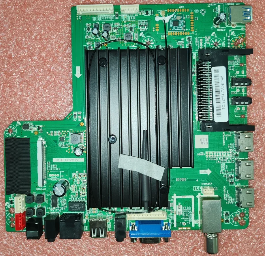 Материнская плата HK.T.RT2861V09 2G+8G 4K WiFi для LED-телевизоров, в рабочем состоянии
Материнская плата HK.T.RT2861V09 2G+8G 4K WiFi для LED-телевизоров, в рабочем состоянии