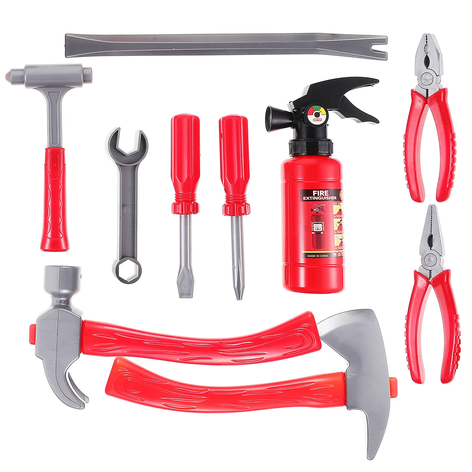 1Set Kids Firemen Cosplay Kit Special Unique Design Safe Material Toddler Pretend Play Firefighter Accessory Gift
1Set Kids Firemen Cosplay Kit Special Unique Design Safe Material Toddler Pretend Play Firefighter Accessory Gift