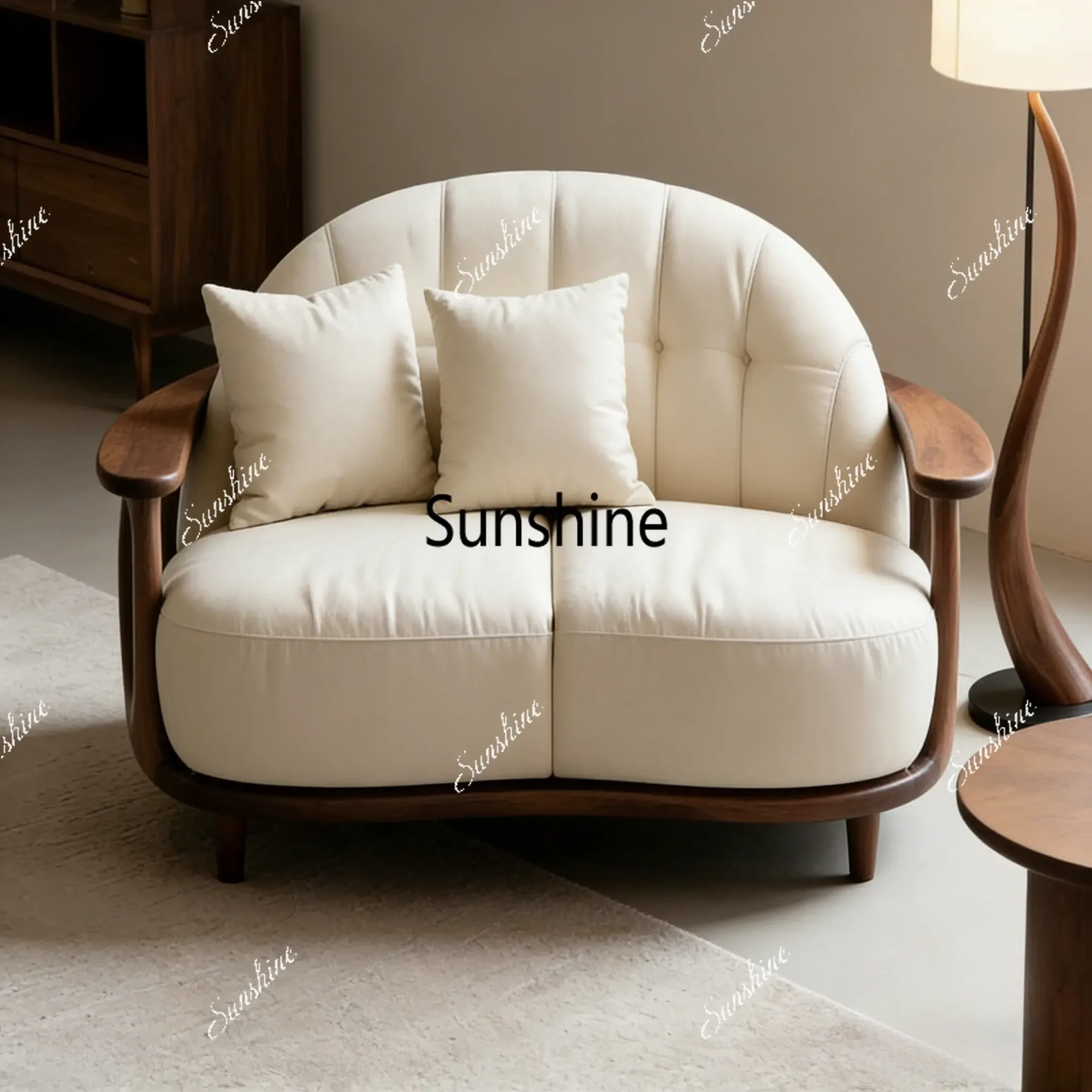 Modern simple fabric lazy sofa single leisure chair
Modern simple fabric lazy sofa single leisure chair