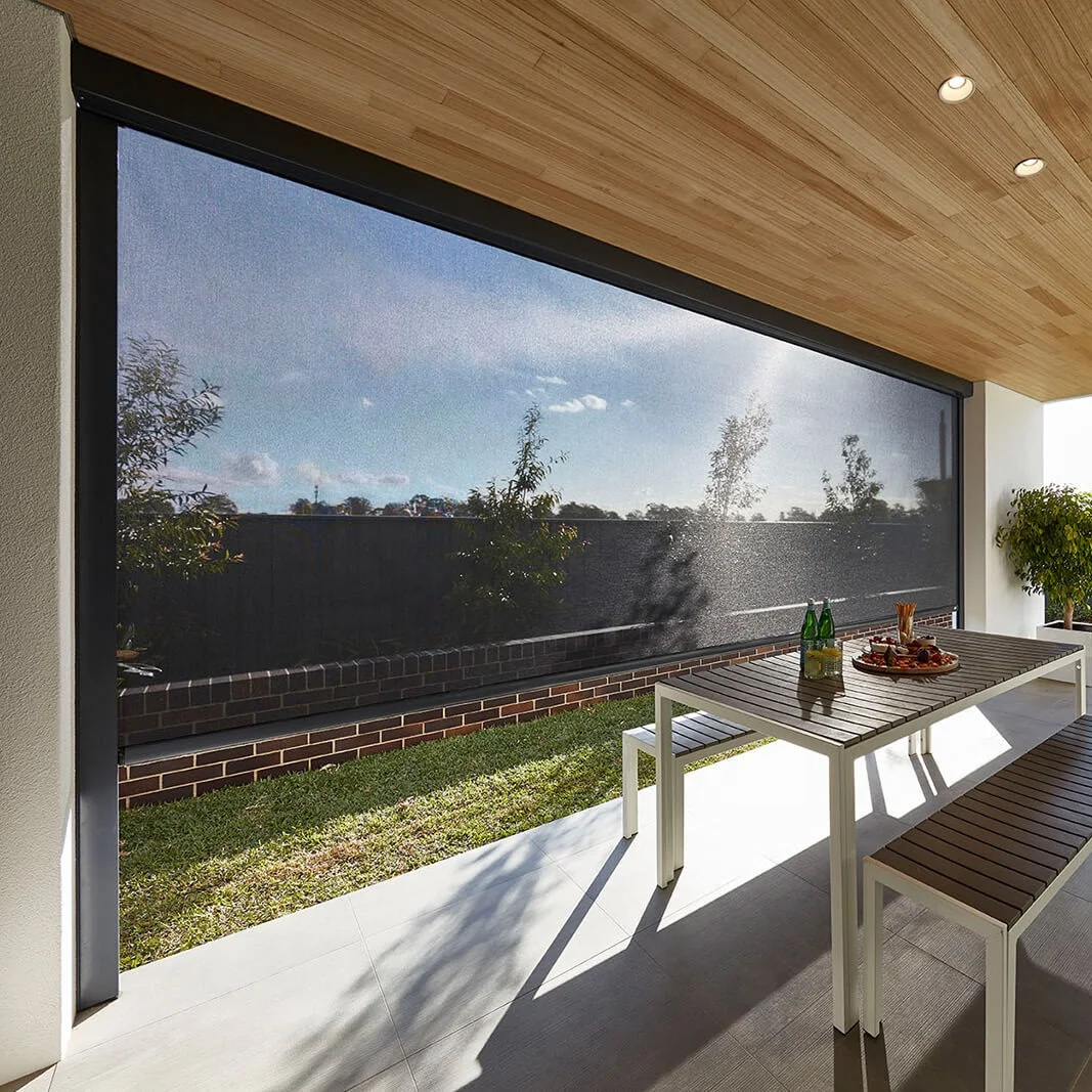 Outdoor roller shutter outdoor shading pergola screen patio zipper track shutter zipper screen outdoor patio shading
Outdoor roller shutter outdoor shading pergola screen patio zipper track shutter zipper screen outdoor patio shading