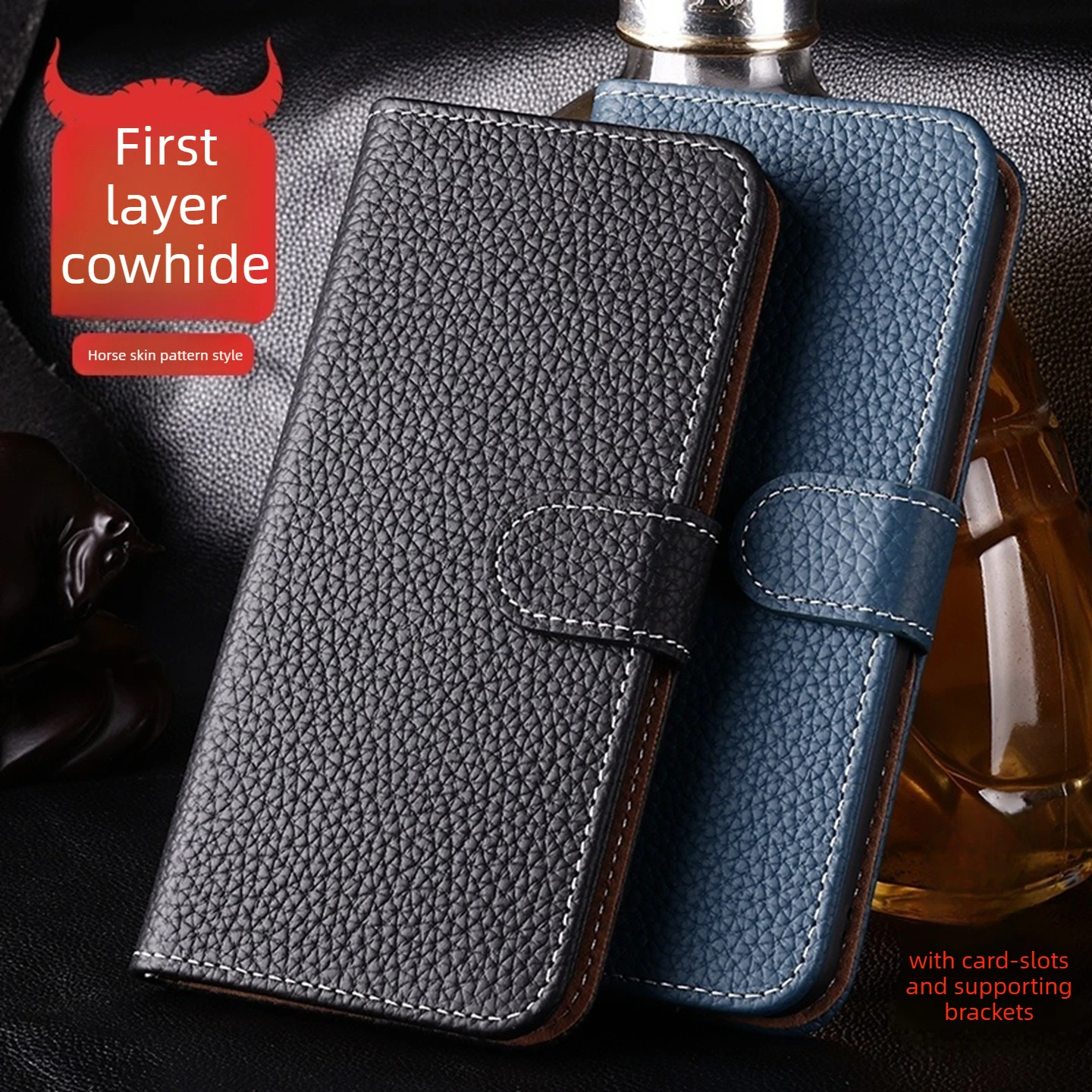 2in1 Genuine Leather Magnetic Flip Case for Redmi Note17 17 Pro Max Card Holder&Kickstand Full Body Phone Case for Redmi Note17
2in1 Genuine Leather Magnetic Flip Case for Redmi Note17 17 Pro Max Card Holder&Kickstand Full Body Phone Case for Redmi Note17