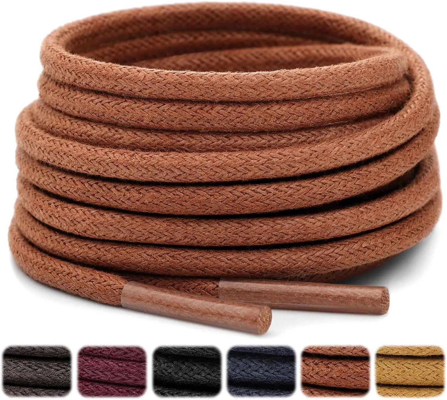 Waxed thin round shoelaces 1/8 inch diameter set of two pairs for oxfords boots and formal footwear
Waxed thin round shoelaces 1/8 inch diameter set of two pairs for oxfords boots and formal footwear