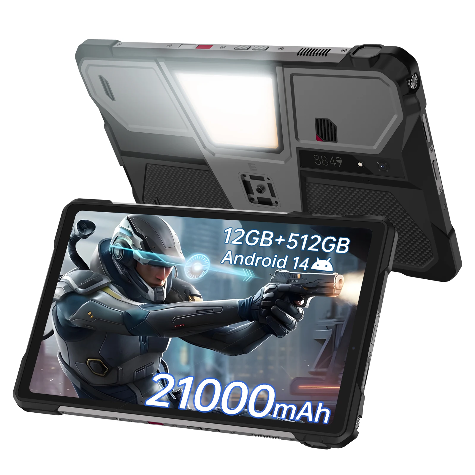 8849 Tank Pad E Tablet 4G IP69K 10.95'' Projector Tablet PC 12+512GB 21000mAh 32MP+50MP Camping Light Android 14 Tank Pad
8849 Tank Pad E Tablet 4G IP69K 10.95'' Projector Tablet PC 12+512GB 21000mAh 32MP+50MP Camping Light Android 14 Tank Pad