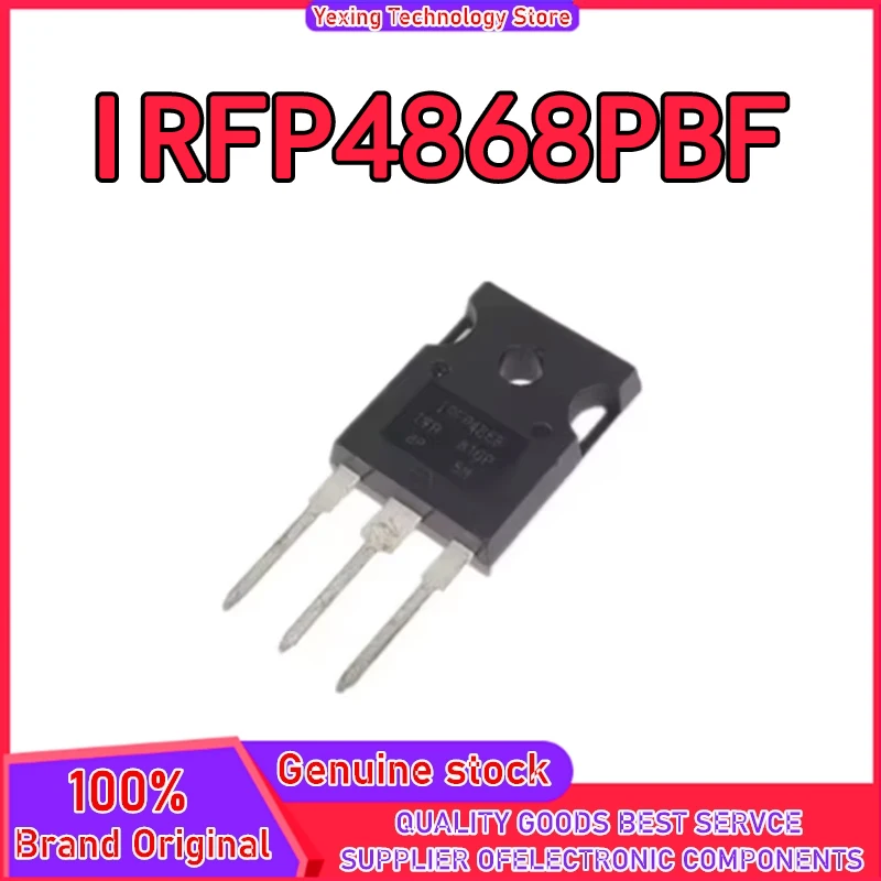 5PCS New original IRFP4868PBF encapsulated TO-247N channel 300V 70A MOS FET
5PCS New original IRFP4868PBF encapsulated TO-247N channel 300V 70A MOS FET