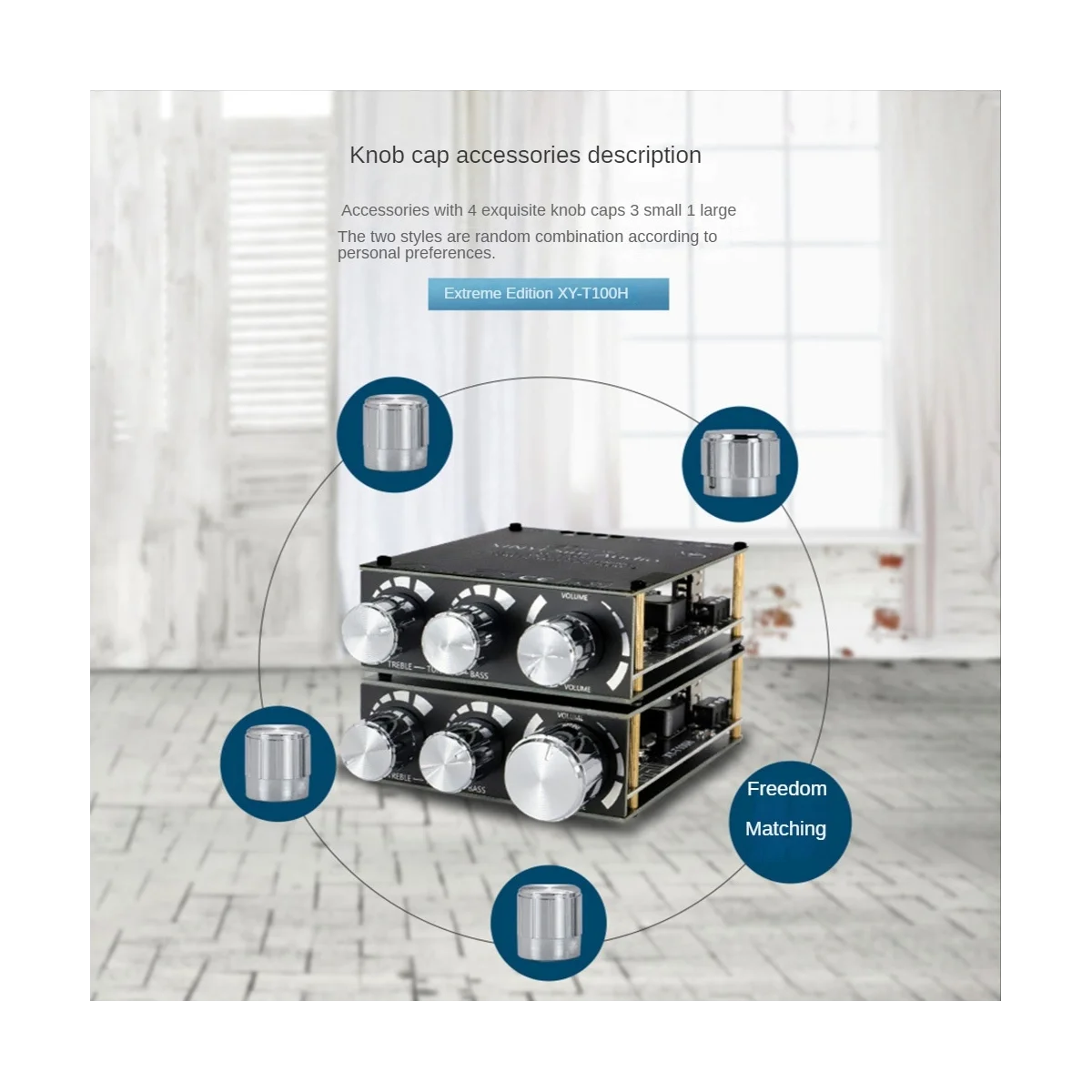 XY-T100H Bluetooth 5,0 плата цифрового усилителя TPA3116D2 100Wx2, стерео Hi-Fi аудио модуль с передней регулировкой высоких басов
XY-T100H Bluetooth 5,0 плата цифрового усилителя TPA3116D2 100Wx2, стерео Hi-Fi аудио модуль с передней регулировкой высоких басов