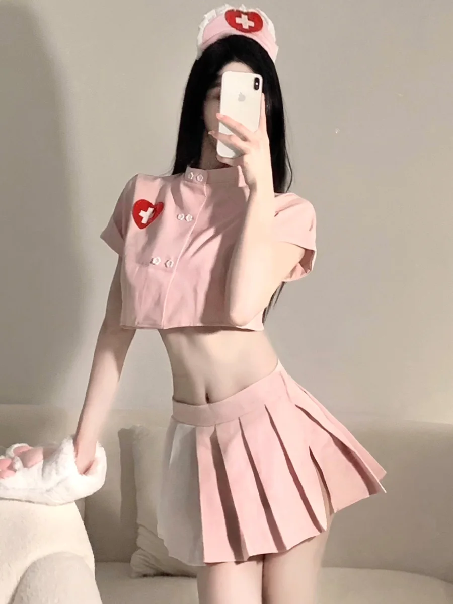 Heishiping Sexy Cosplay Nightclub Performance Wear Clothes Little Fairy Uniform Suit Halloween Doctor Nurses' Uniform Nightdress
Heishiping Sexy Cosplay Nightclub Performance Wear Clothes Little Fairy Uniform Suit Halloween Doctor Nurses' Uniform Nightdress