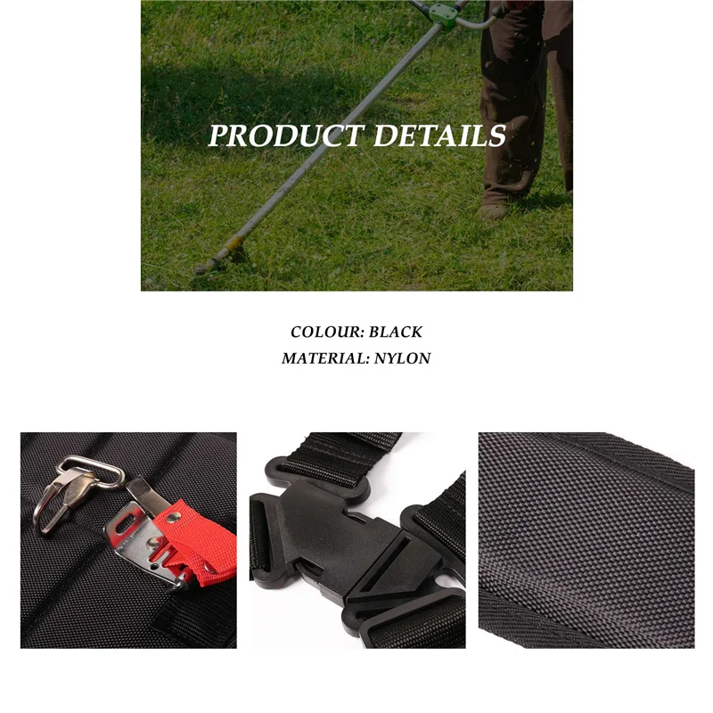 【Promotion】Double Trimmer Shoulder Harness Strap Belt Lawn Mower Grass String For Brush Cutter & Trimmer Garden Power
【Promotion】Double Trimmer Shoulder Harness Strap Belt Lawn Mower Grass String For Brush Cutter & Trimmer Garden Power