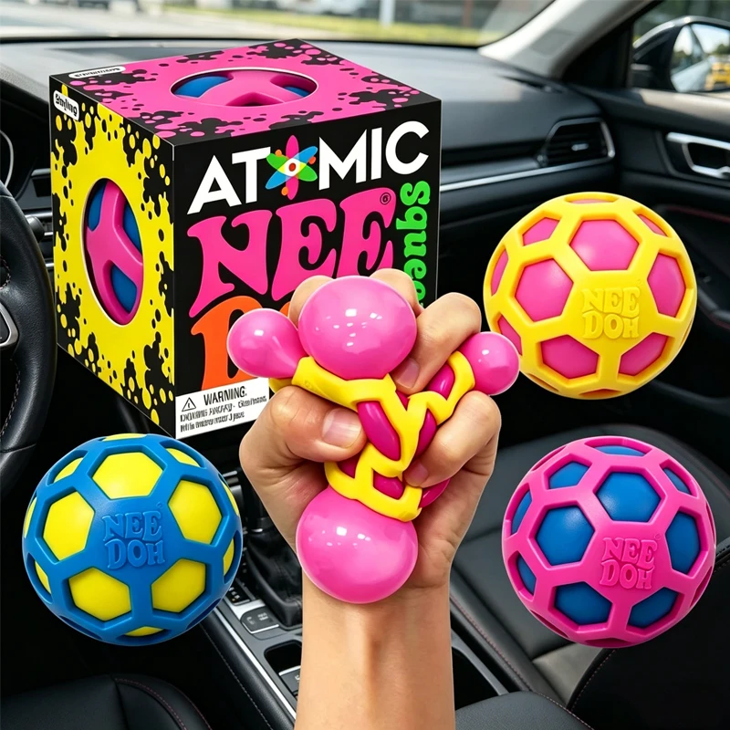 NeeDoh Squishy Schylling Atomic Stress.,Relief Ball Squishies Blind Box Party Gift /.Stress Relief Toy Sensory NeeDoh Fidget Toy
NeeDoh Squishy Schylling Atomic Stress.,Relief Ball Squishies Blind Box Party Gift /.Stress Relief Toy Sensory NeeDoh Fidget Toy