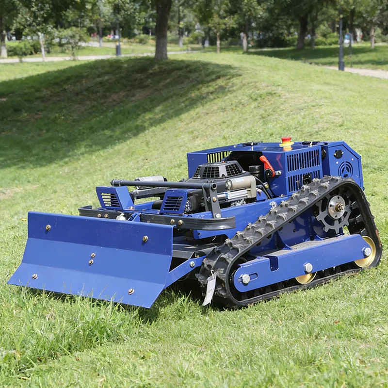 Customized all terrain weeding machine with tracked remote control, farm orchard lawn cleaning machine
Customized all terrain weeding machine with tracked remote control, farm orchard lawn cleaning machine