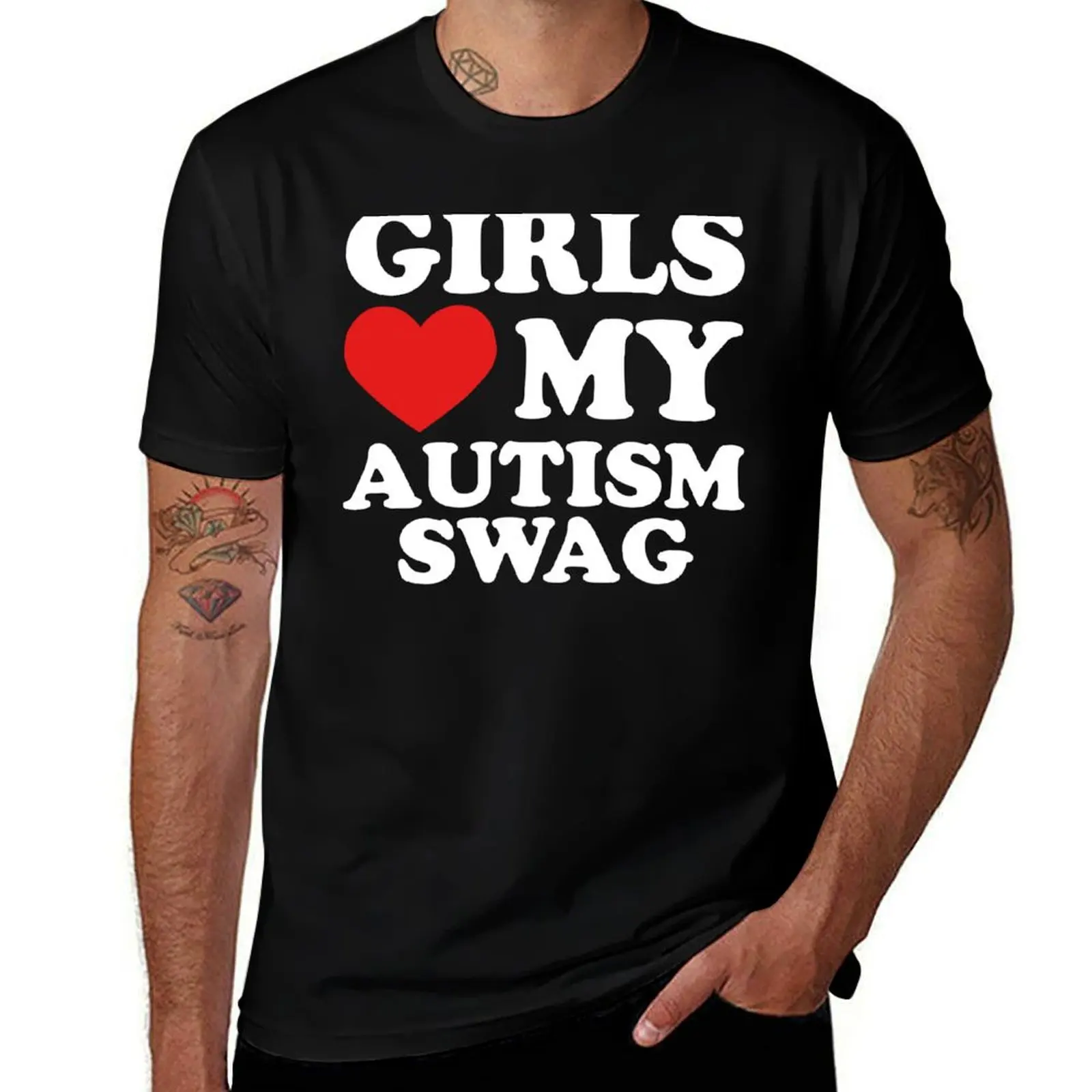 Girls Love My Autism Swag - Girls Heart My Autism Swag T-Shirt man t shirt designer funny t shirts man T-shirt
Girls Love My Autism Swag - Girls Heart My Autism Swag T-Shirt man t shirt designer funny t shirts man T-shirt