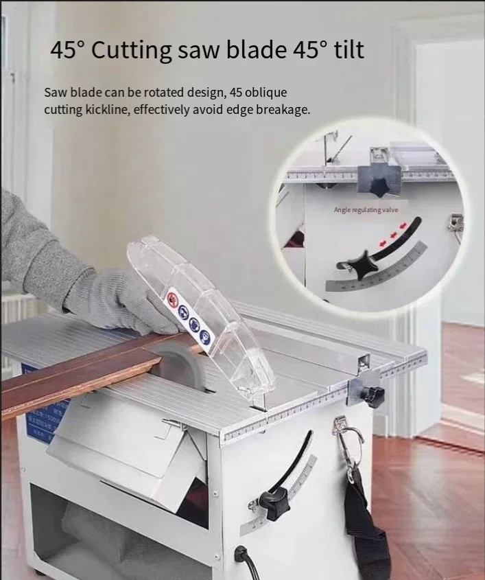 Dustless Saw Multifunctional Table Saw Wood Floor Dustless Cutting Machine Small Woodworking Dustless Vacuuming Electric Saw
Dustless Saw Multifunctional Table Saw Wood Floor Dustless Cutting Machine Small Woodworking Dustless Vacuuming Electric Saw