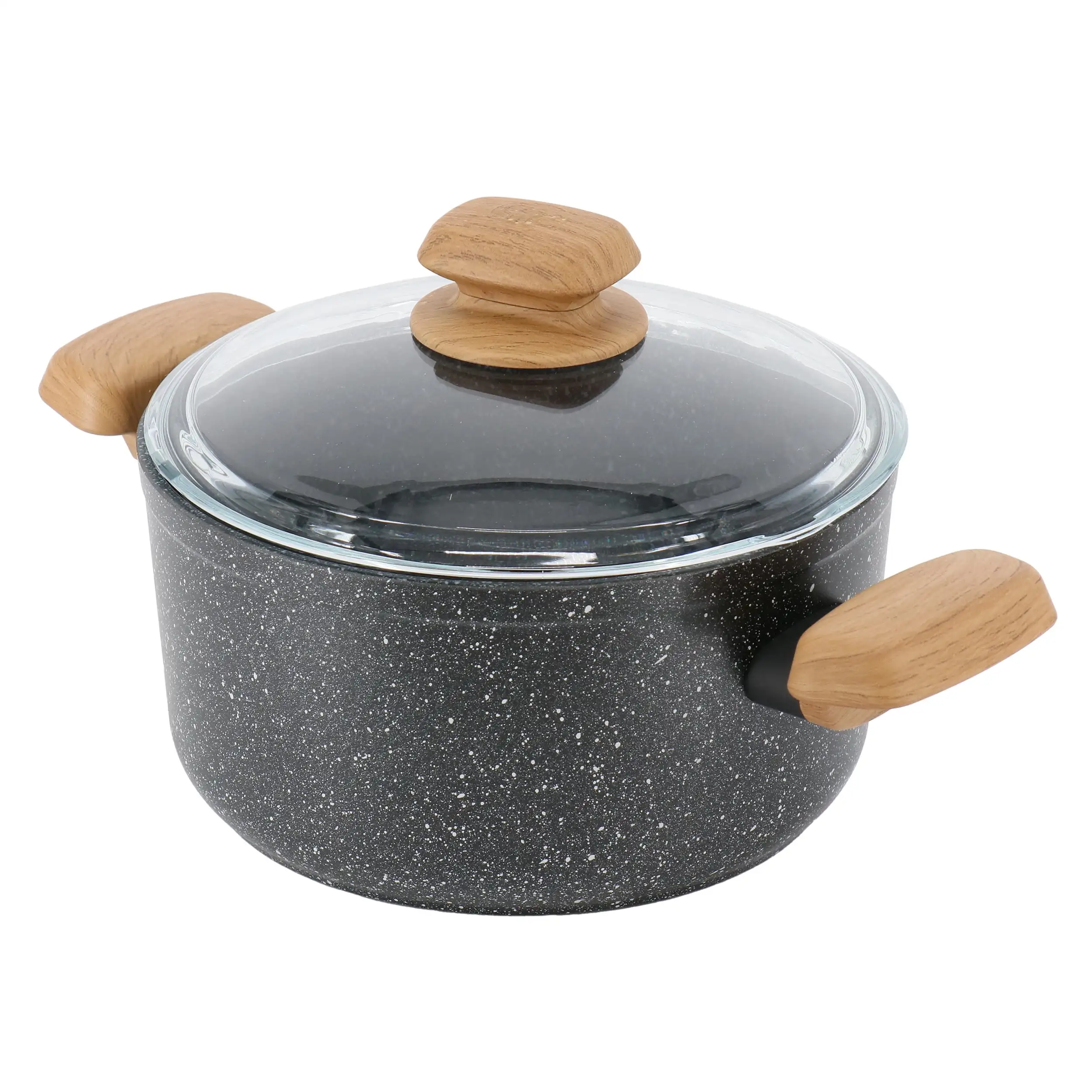 Montana 2 Piece 3 Liter Aluminum Nonstick Casserole Dish with Lid and Faux Wood Handles
Montana 2 Piece 3 Liter Aluminum Nonstick Casserole Dish with Lid and Faux Wood Handles