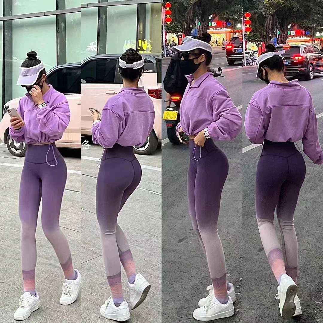 mitaogirl nylon Gradient Yoga Pants High Waist Hip Lifting Sports Fitness Women's Running Tights Gym Training Tights Nude
mitaogirl nylon Gradient Yoga Pants High Waist Hip Lifting Sports Fitness Women's Running Tights Gym Training Tights Nude