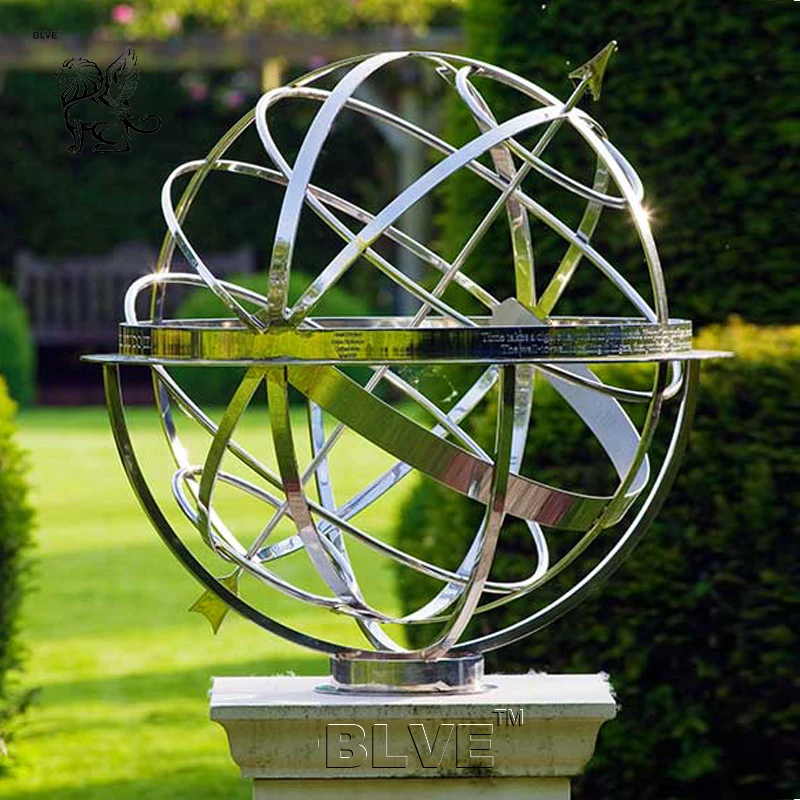BLVE Outdoor Square Decoration Modern Pop Metal Art Mirror Polished Stainless Steel World Globe Sculpture
BLVE Outdoor Square Decoration Modern Pop Metal Art Mirror Polished Stainless Steel World Globe Sculpture