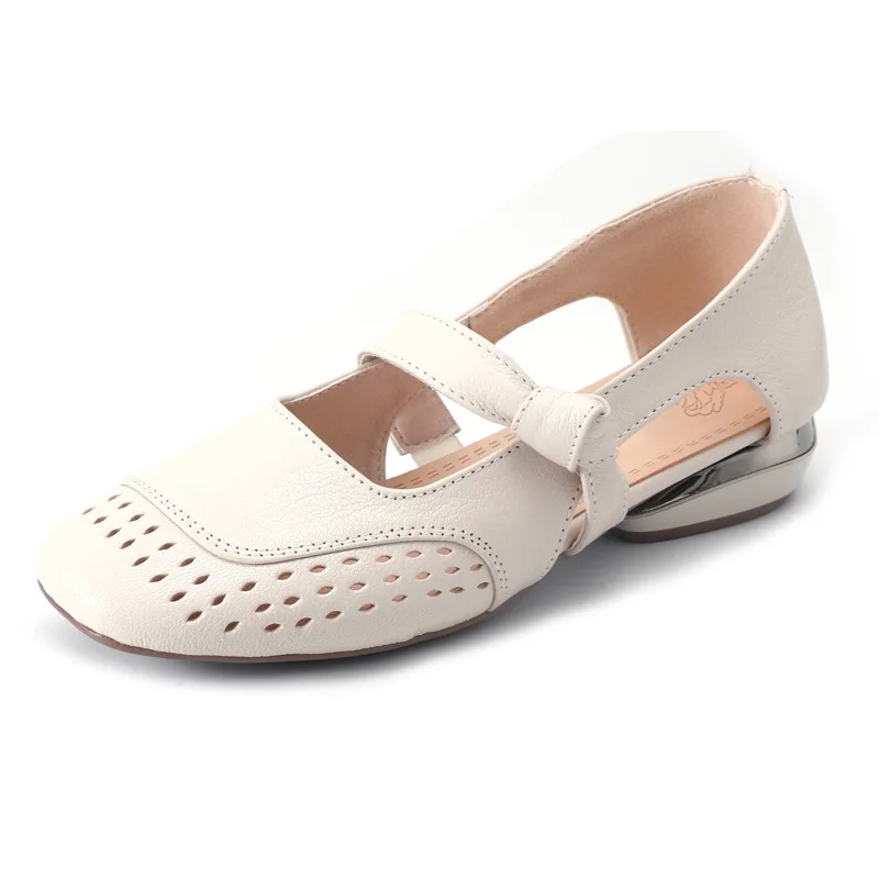 GKTINOO 2026 Summer Square Toe Hollow Women Genuine Leather Sandals Breathable Elegant Low Heels Plus Size Shoes Fashion Sandals
GKTINOO 2026 Summer Square Toe Hollow Women Genuine Leather Sandals Breathable Elegant Low Heels Plus Size Shoes Fashion Sandals
