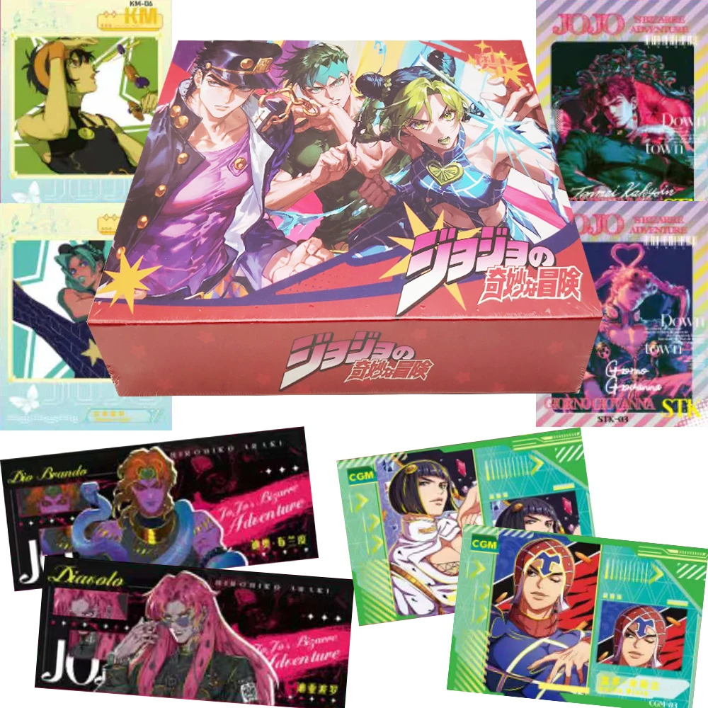 JoJo's Bizarre Adventure Hobby Collection Cards Anime Protagonist Gorgeous and Dazzling Close-up Photo Cards Trendy Toy Gifts
JoJo's Bizarre Adventure Hobby Collection Cards Anime Protagonist Gorgeous and Dazzling Close-up Photo Cards Trendy Toy Gifts
