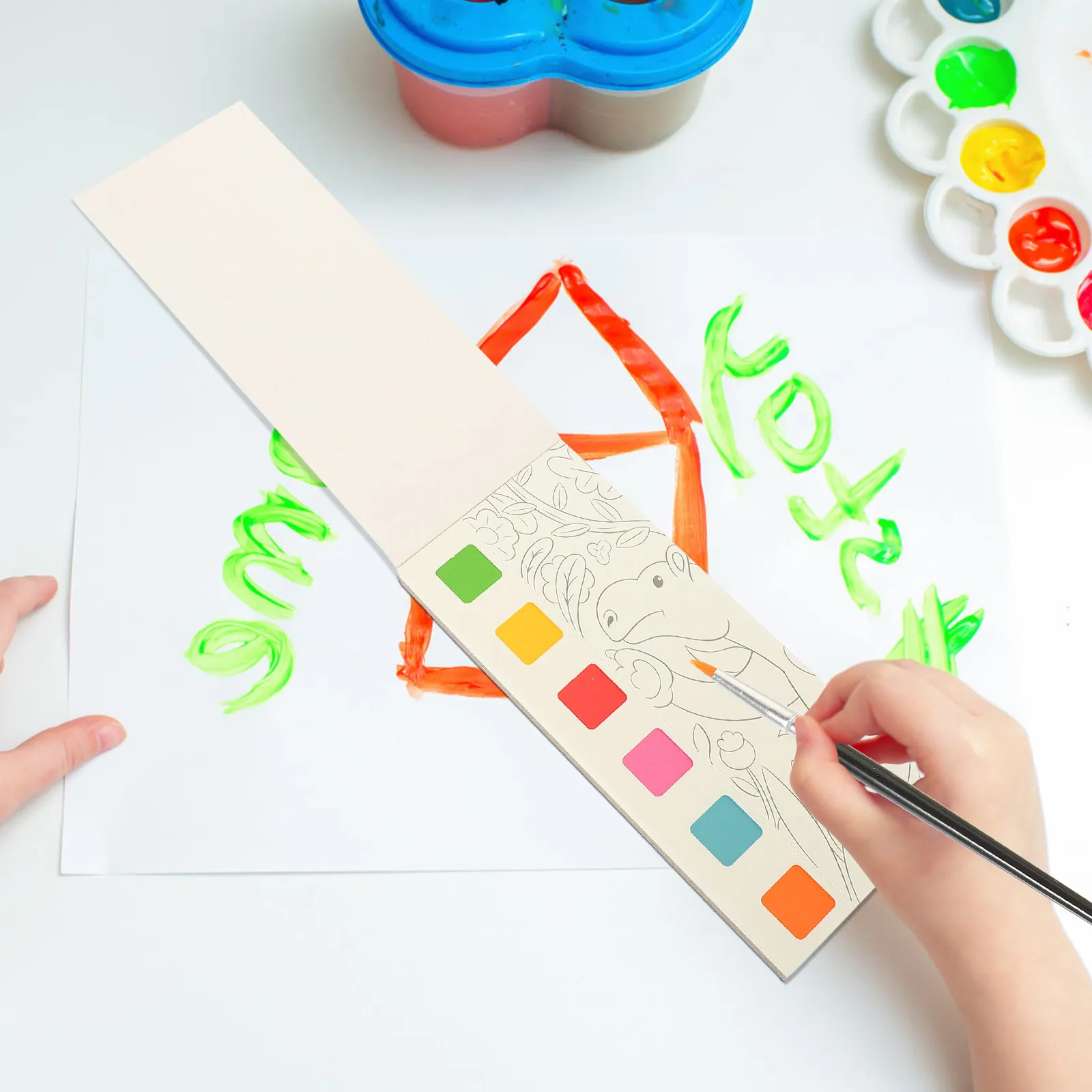 Набор из 1 книги-раскраски для детей 2-4 лет, книга для рисования водой, плотная гладкая бумага, детская книга для рисования, развивает внимание и творческие способности, с ручкой
Набор из 1 книги-раскраски для детей 2-4 лет, книга для рисования водой, плотная гладкая бумага, детская книга для рисования, развивает внимание и творческие способности, с ручкой