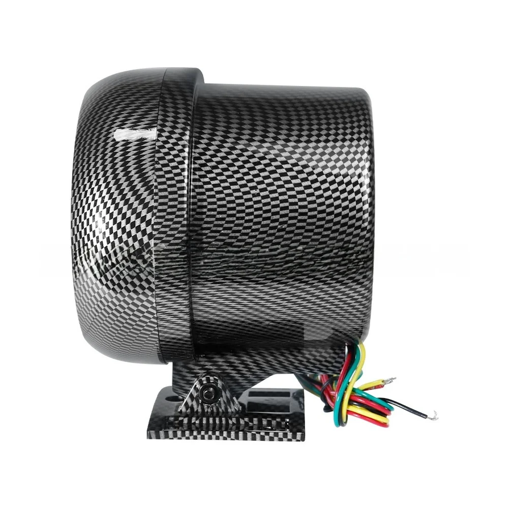 Carbon Fibre Finish 95mm Rev Counter 0-8000 RPM Tachometer for 4 Cylinder 6 Cylinder 8 Cylinder Automobiles 12V DC
Carbon Fibre Finish 95mm Rev Counter 0-8000 RPM Tachometer for 4 Cylinder 6 Cylinder 8 Cylinder Automobiles 12V DC