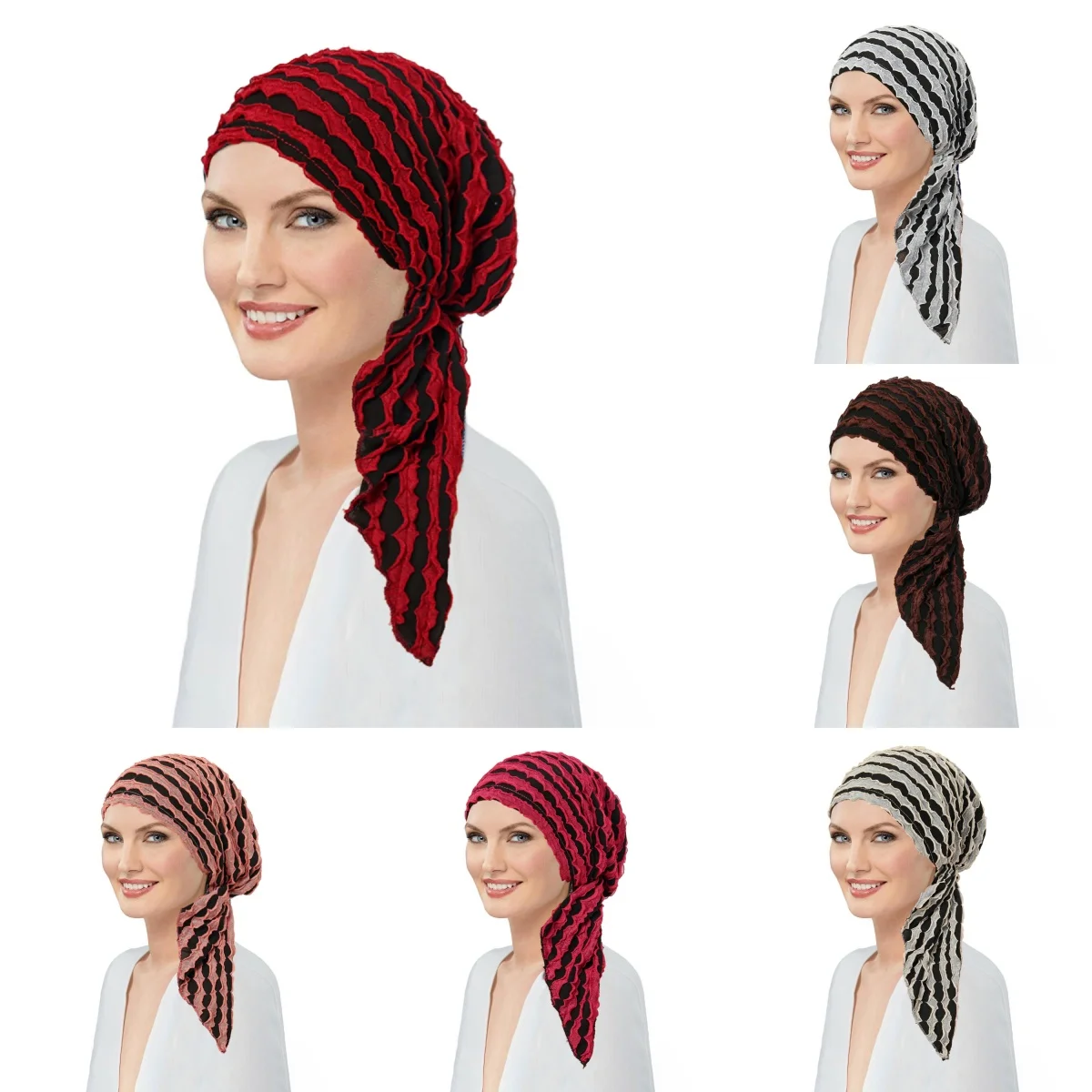 New Women Stretch Bonnet Muslim Turban Hats Beanie Headscarf Wrap Chemo Lady Bandana Caps Underscarf Islamic Hair Loss Cap
New Women Stretch Bonnet Muslim Turban Hats Beanie Headscarf Wrap Chemo Lady Bandana Caps Underscarf Islamic Hair Loss Cap
