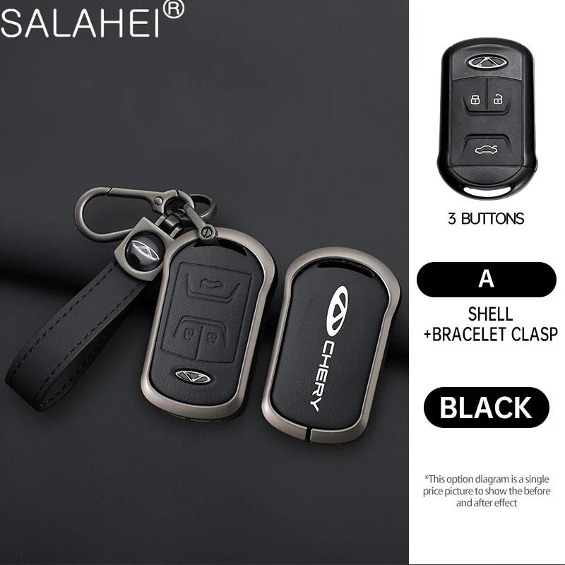 Zinc Alloy Car Key Case Cover Shell Holder Fob For Chery Tiggo 3 4 5txs Tiggo 7 8 5X Arrizo 5 2019 2020 2021 Keychain Accessory
Zinc Alloy Car Key Case Cover Shell Holder Fob For Chery Tiggo 3 4 5txs Tiggo 7 8 5X Arrizo 5 2019 2020 2021 Keychain Accessory