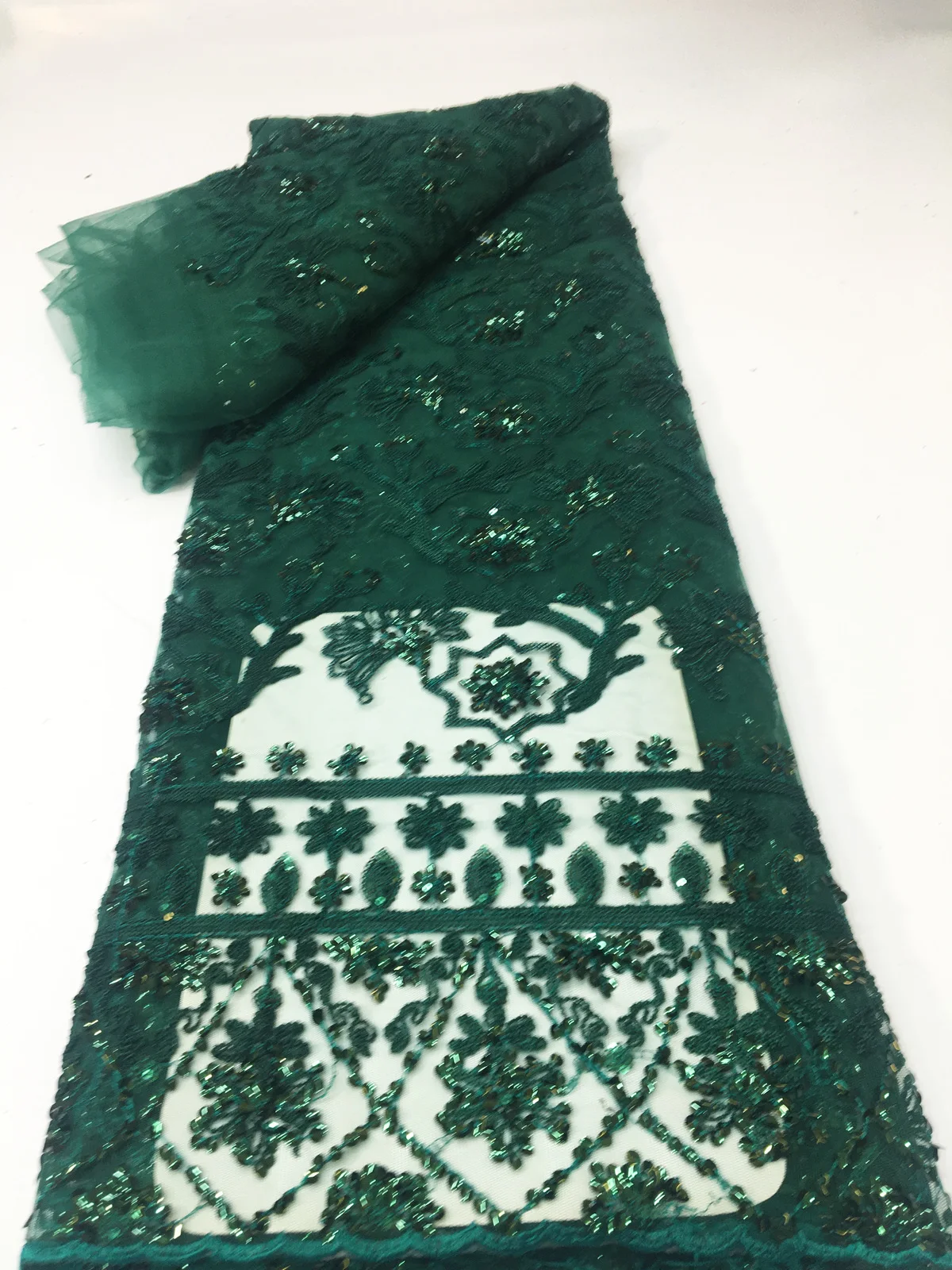 Green African Lace Fabric 5 Yards 2023 High Quality Nigerian Sequins French Tulle Lace Fabric Material For Wedding Party KYX2318
Green African Lace Fabric 5 Yards 2023 High Quality Nigerian Sequins French Tulle Lace Fabric Material For Wedding Party KYX2318