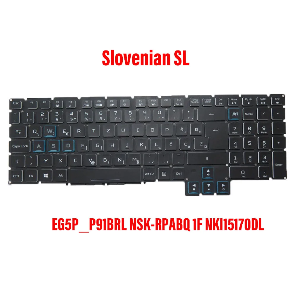 Клавиатура с подсветкой для NSK-RPABQ 1F EG5P_P91BRL AEZGE 200010 NKI15170DL NSK-RPCBQ 1F EG05P_P93B3L AEZGE 200020 NKI15170GE Словенский
Клавиатура с подсветкой для NSK-RPABQ 1F EG5P_P91BRL AEZGE 200010 NKI15170DL NSK-RPCBQ 1F EG05P_P93B3L AEZGE 200020 NKI15170GE Словенский