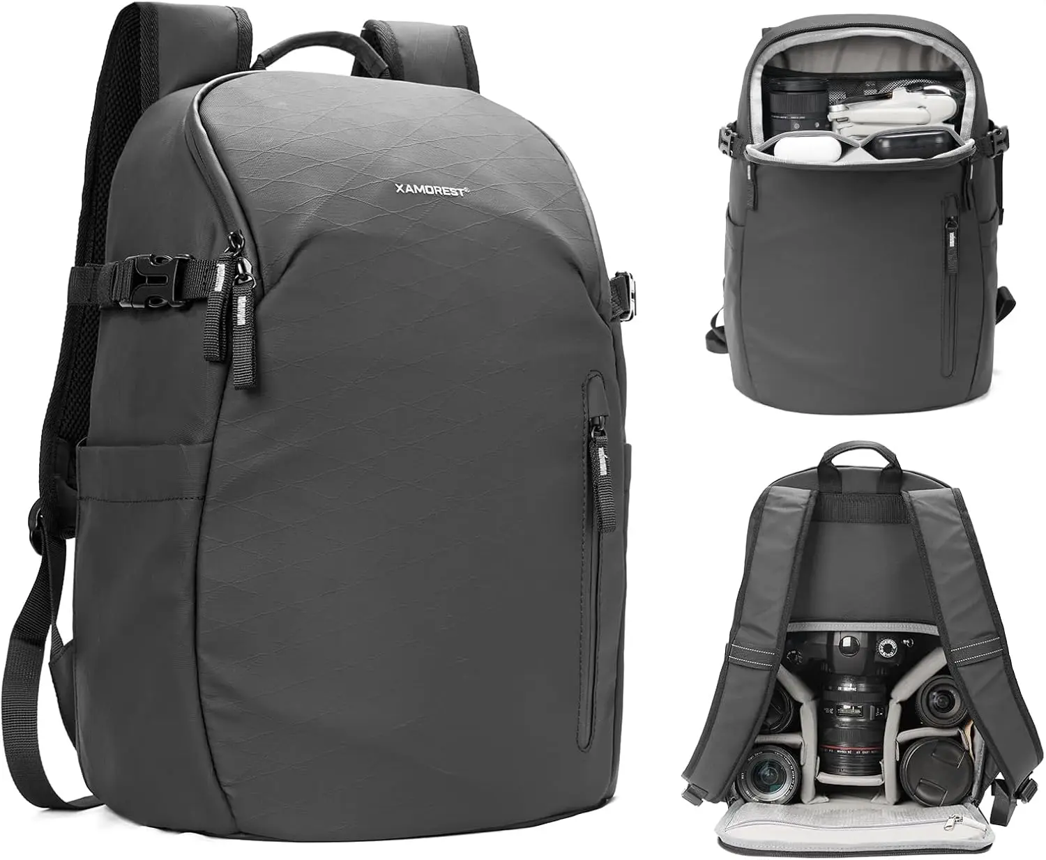 Camera Backpack Bag Professional for DSLR/SLR Mirrorless Camera Waterproof (Black)
Camera Backpack Bag Professional for DSLR/SLR Mirrorless Camera Waterproof (Black)