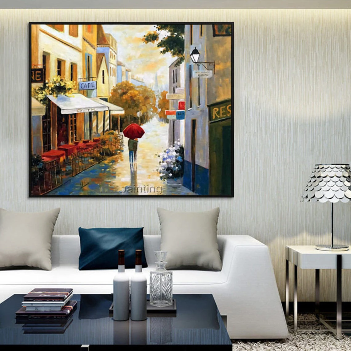 Cityscape Hand Painted Oil Painting skyline Abstract Painting Wall Art Handmade Street Tcenery City Painting On Canvas Large Art
Cityscape Hand Painted Oil Painting skyline Abstract Painting Wall Art Handmade Street Tcenery City Painting On Canvas Large Art