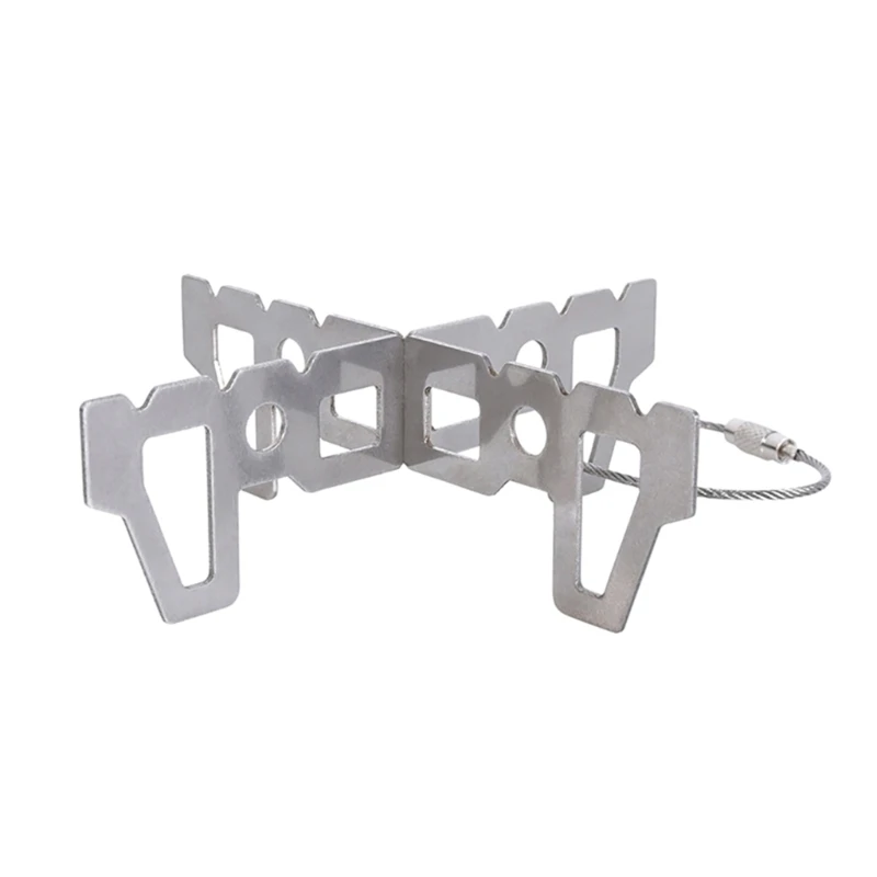 A1A2 Alcohols Stove Stand Support Rack Mini Portable Stainless Steel Stand For Hiking Camping Outdoor Stove Stand
A1A2 Alcohols Stove Stand Support Rack Mini Portable Stainless Steel Stand For Hiking Camping Outdoor Stove Stand