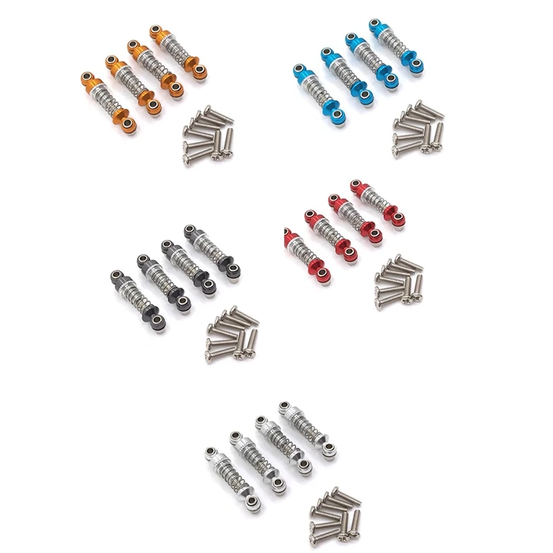 4Pcs Metal Shock Absorber Damper For Wltoys 284131 K969 K979 K989 K999 P929 P939 1/28 RC Car Upgrade Parts
4Pcs Metal Shock Absorber Damper For Wltoys 284131 K969 K979 K989 K999 P929 P939 1/28 RC Car Upgrade Parts