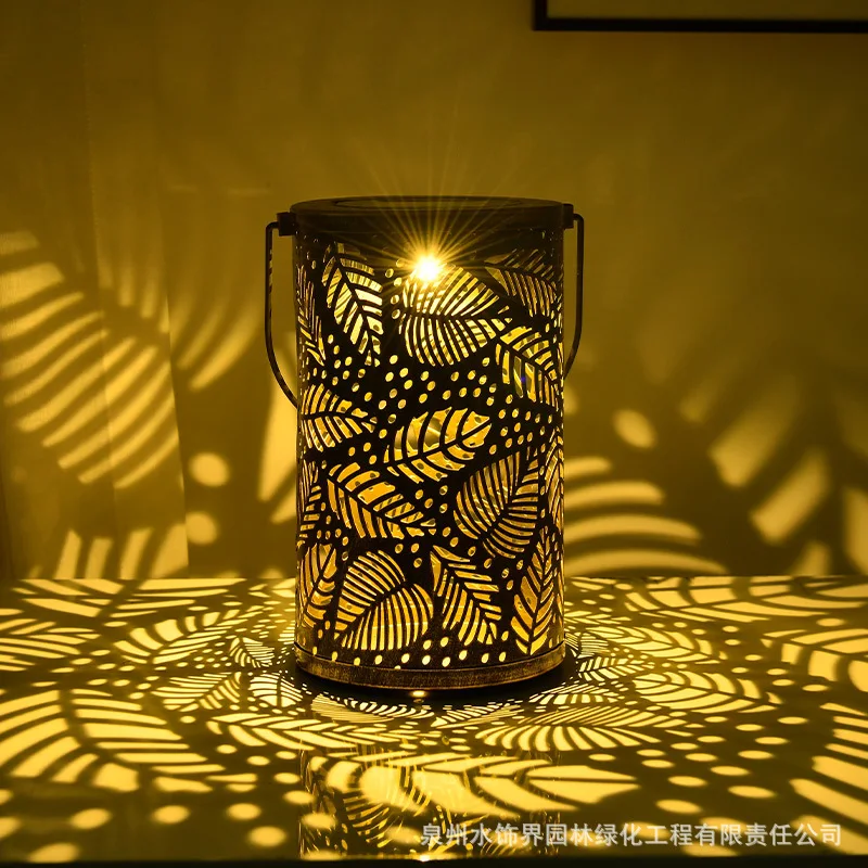 Solarlawn lantern outdoor waterproof wrought iron garden hollow hanging light household villa courtyard decoration ambient light
Solarlawn lantern outdoor waterproof wrought iron garden hollow hanging light household villa courtyard decoration ambient light