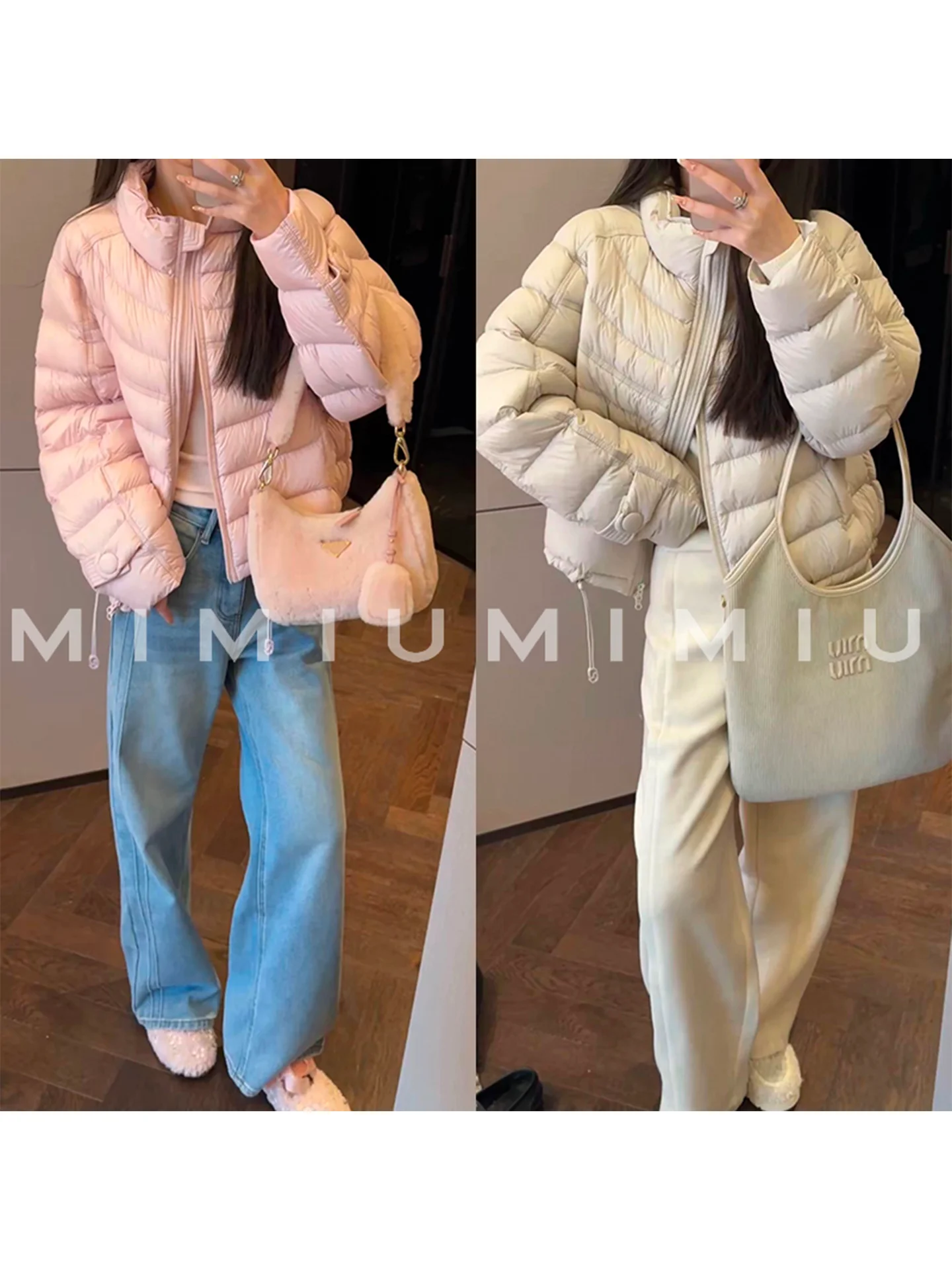 Mimius Women's Slim Fit Lightweight down Jaet Stand Collar Svel White Du Feather Puffer Coat Casual Sle G078
Mimius Women's Slim Fit Lightweight down Jaet Stand Collar Svel White Du Feather Puffer Coat Casual Sle G078