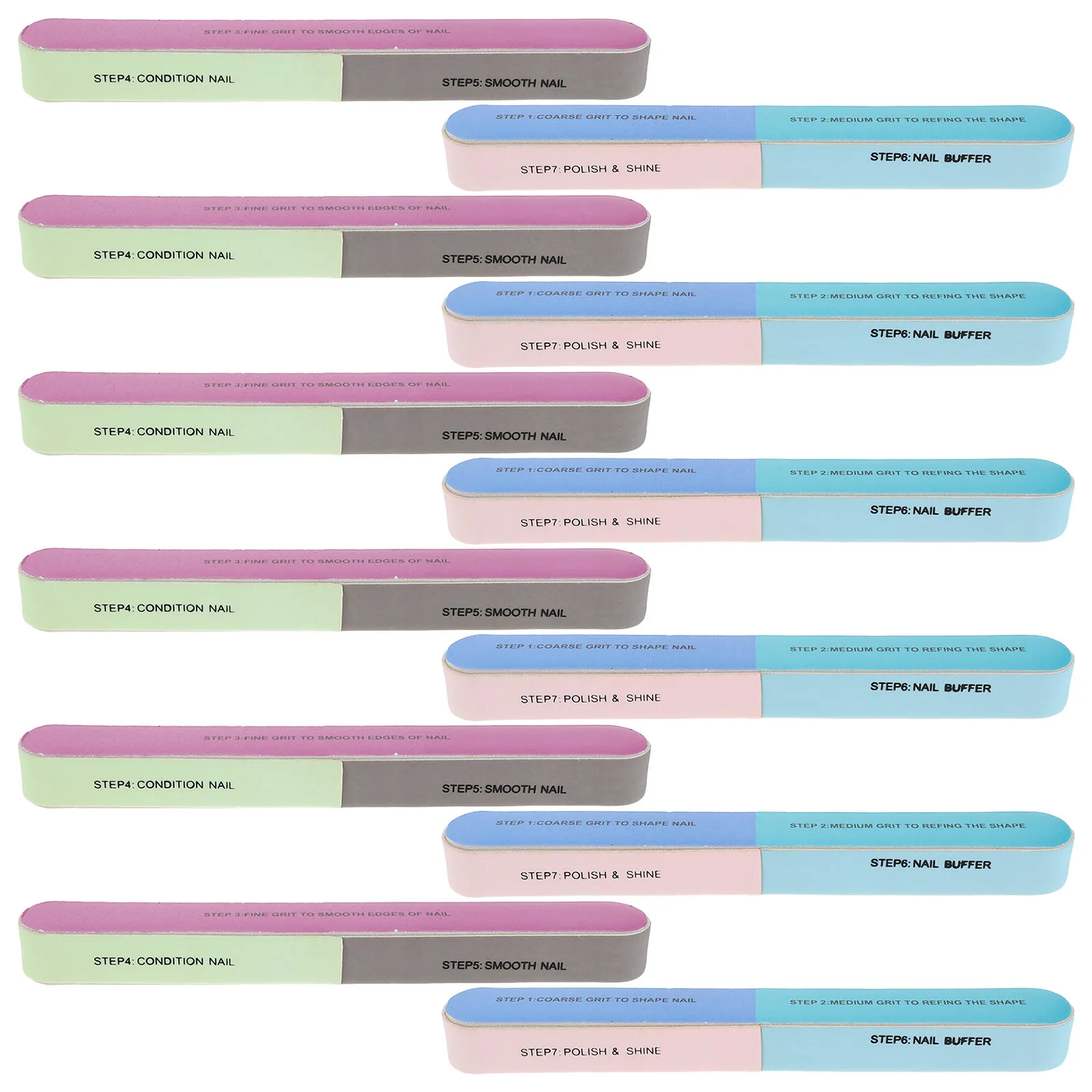 Набор из 20 мини-блоков-пилок для ногтей, 7-в-1: пилка и полировщик для бережной полировки и придания формы акриловым и натуральным ногтям, портативный
Набор из 20 мини-блоков-пилок для ногтей, 7-в-1: пилка и полировщик для бережной полировки и придания формы акриловым и натуральным ногтям, портативный