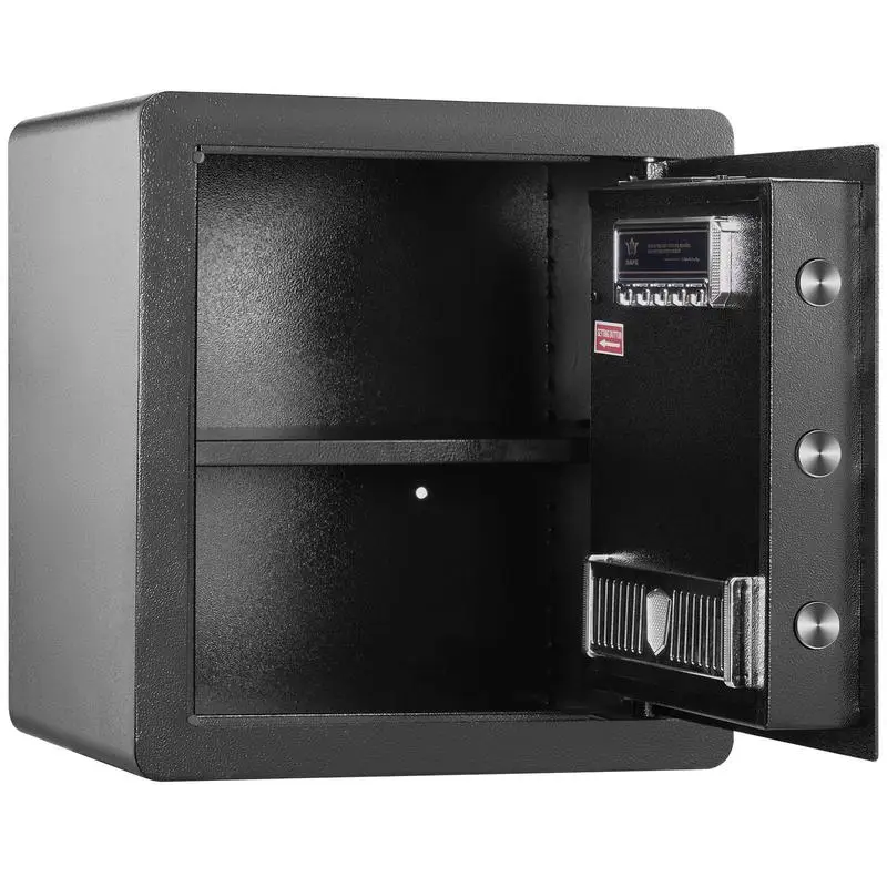 Digital Security Box 1.8 Cubic Feet For Home Hotel Office, Digital Keypad 2 Backup Keys Steel Construction Includes Fireproof Pouch 15.8x13x16.9 Inches Cash Gold Jewelry Document Storage Cabinet
Digital Security Box 1.8 Cubic Feet For Home Hotel Office, Digital Keypad 2 Backup Keys Steel Construction Includes Fireproof Pouch 15.8x13x16.9 Inches Cash Gold Jewelry Document Storage Cabinet