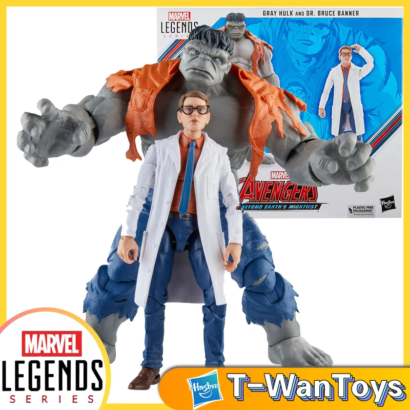 Hasbro Marvel Legends Series Gray Hulk and Dr. Bruce Banner, 6 Inch Action Figures with All Accessories Original Genuine
Hasbro Marvel Legends Series Gray Hulk and Dr. Bruce Banner, 6 Inch Action Figures with All Accessories Original Genuine