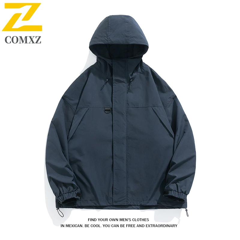 Men Casual Jacke Trend Versatile Windproof Waterproof Loose Fitting Mountain Climbing Hooded Coat Camp Travel Stormtrooper Jacke
Men Casual Jacke Trend Versatile Windproof Waterproof Loose Fitting Mountain Climbing Hooded Coat Camp Travel Stormtrooper Jacke