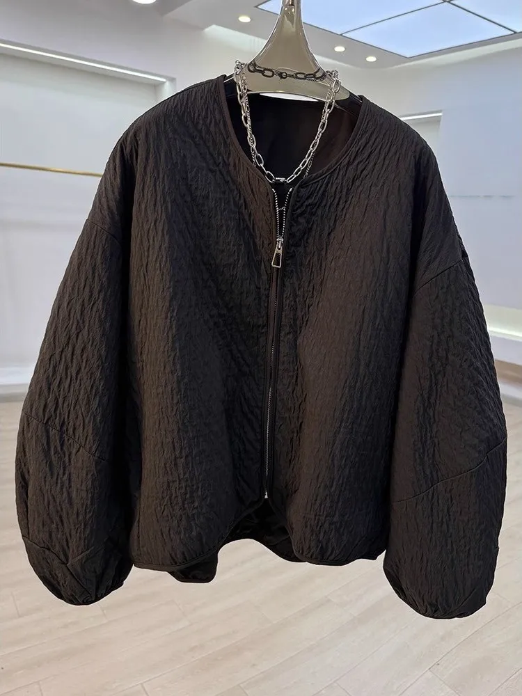 Loose Casual ex Jaet Large Size 300 Pou High Texture Spring Autumn Zipper Closure Long Sve Pure Color Anti-Wrinkle
Loose Casual ex Jaet Large Size 300 Pou High Texture Spring Autumn Zipper Closure Long Sve Pure Color Anti-Wrinkle