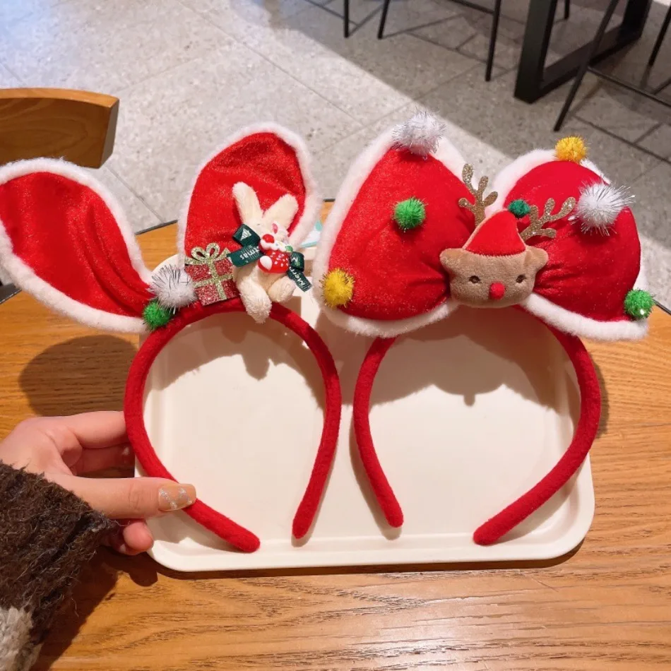 Christmas New Year Headband Red Velvet Rabbit Ears Cute Cos Props Christmas Hair Accessories Female Hairpin
Christmas New Year Headband Red Velvet Rabbit Ears Cute Cos Props Christmas Hair Accessories Female Hairpin
