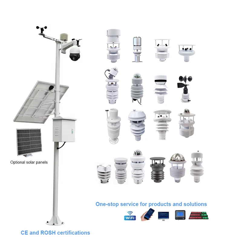 Data Logger for 7 in 1 Smart City Weather Station Wifi Multi Function Outdoor Weather Station RS485 Outdoor
Data Logger for 7 in 1 Smart City Weather Station Wifi Multi Function Outdoor Weather Station RS485 Outdoor