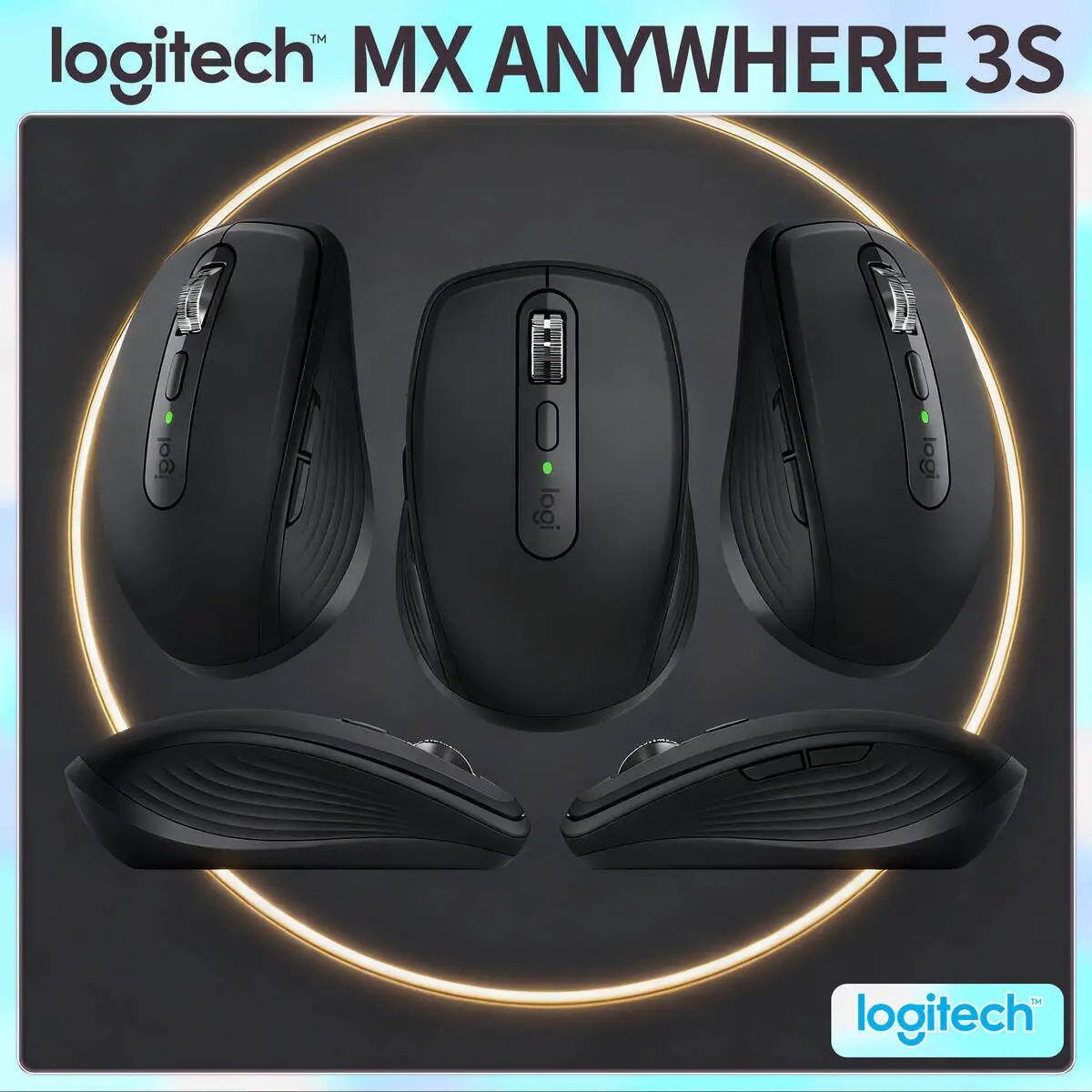 Logitech MX Anywhere 3S Wireless Dual Mode Mouse Ultra Fast Scrolling 4000DPI for Office Travel
Logitech MX Anywhere 3S Wireless Dual Mode Mouse Ultra Fast Scrolling 4000DPI for Office Travel