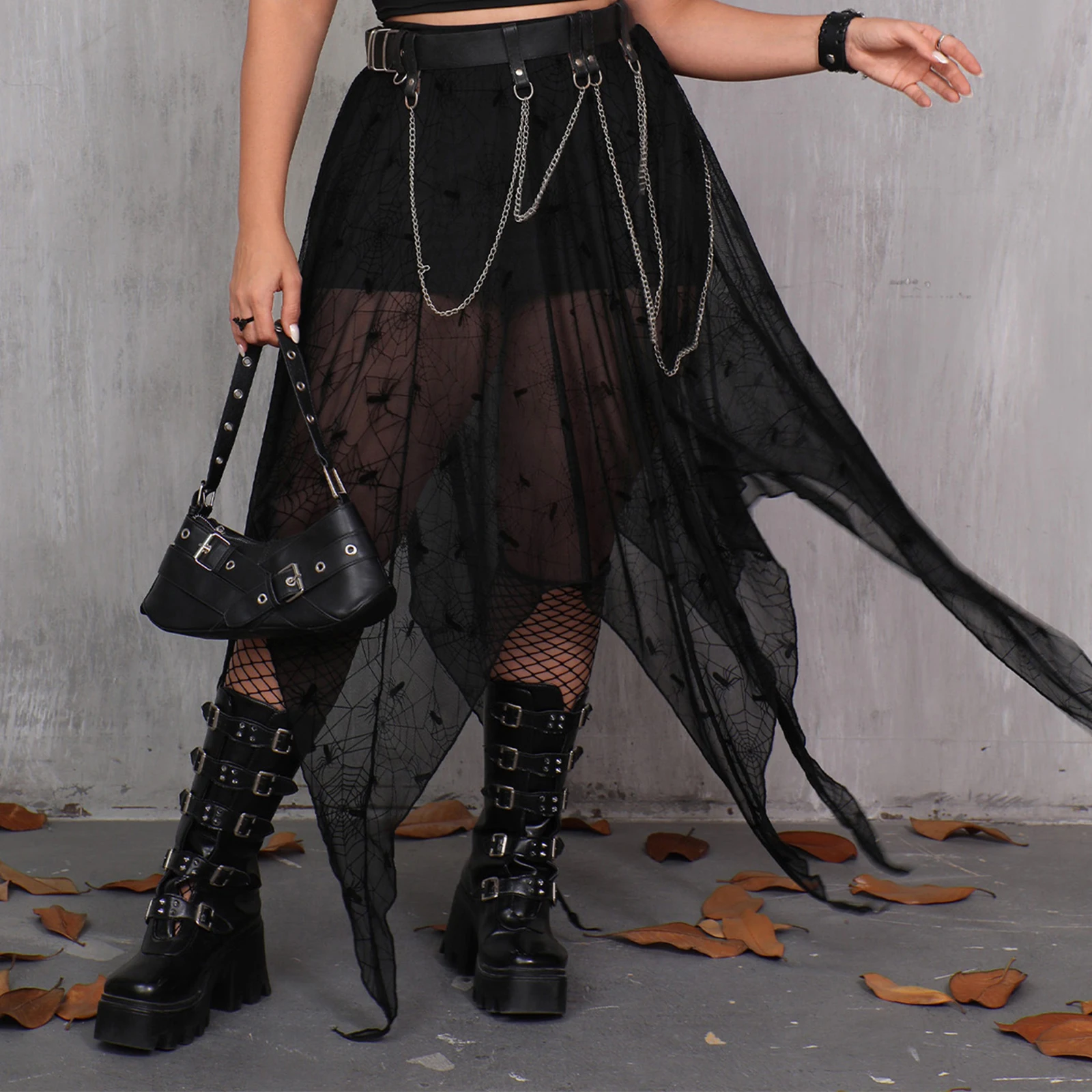 New Fashion Women Gothic Long Skirts Casual Spider Web Print Asymmetrical Skirt For Beach Vacation Club Streetwear
New Fashion Women Gothic Long Skirts Casual Spider Web Print Asymmetrical Skirt For Beach Vacation Club Streetwear