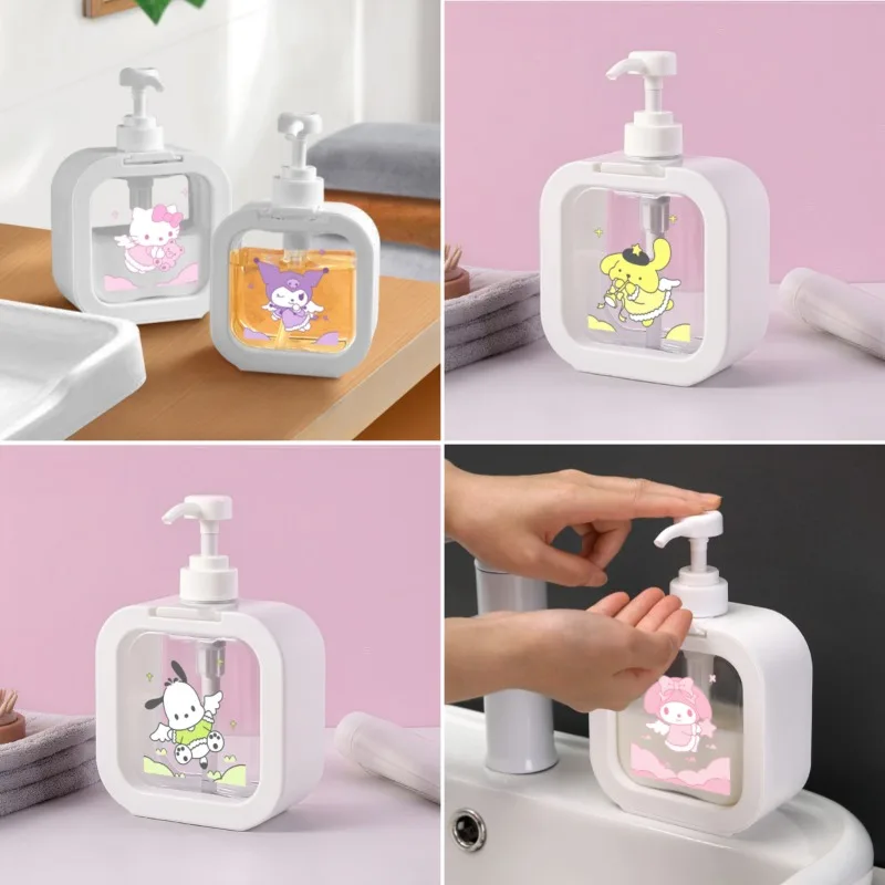 300ml Sanrio HelloKitty Bathroom Soap Dispenser Refillable Portable Travel Dispenser Empty Lotion Shampoo Shower Gel Pump Bottle 
300ml Sanrio HelloKitty Bathroom Soap Dispenser Refillable Portable Travel Dispenser Empty Lotion Shampoo Shower Gel Pump Bottle