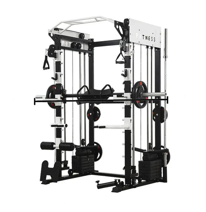 TOPTONS Commercial Gym Fitness Multi-Functional Smith Machine Squat Racks And Gym Equipment Multi-Station For Exercise
TOPTONS Commercial Gym Fitness Multi-Functional Smith Machine Squat Racks And Gym Equipment Multi-Station For Exercise