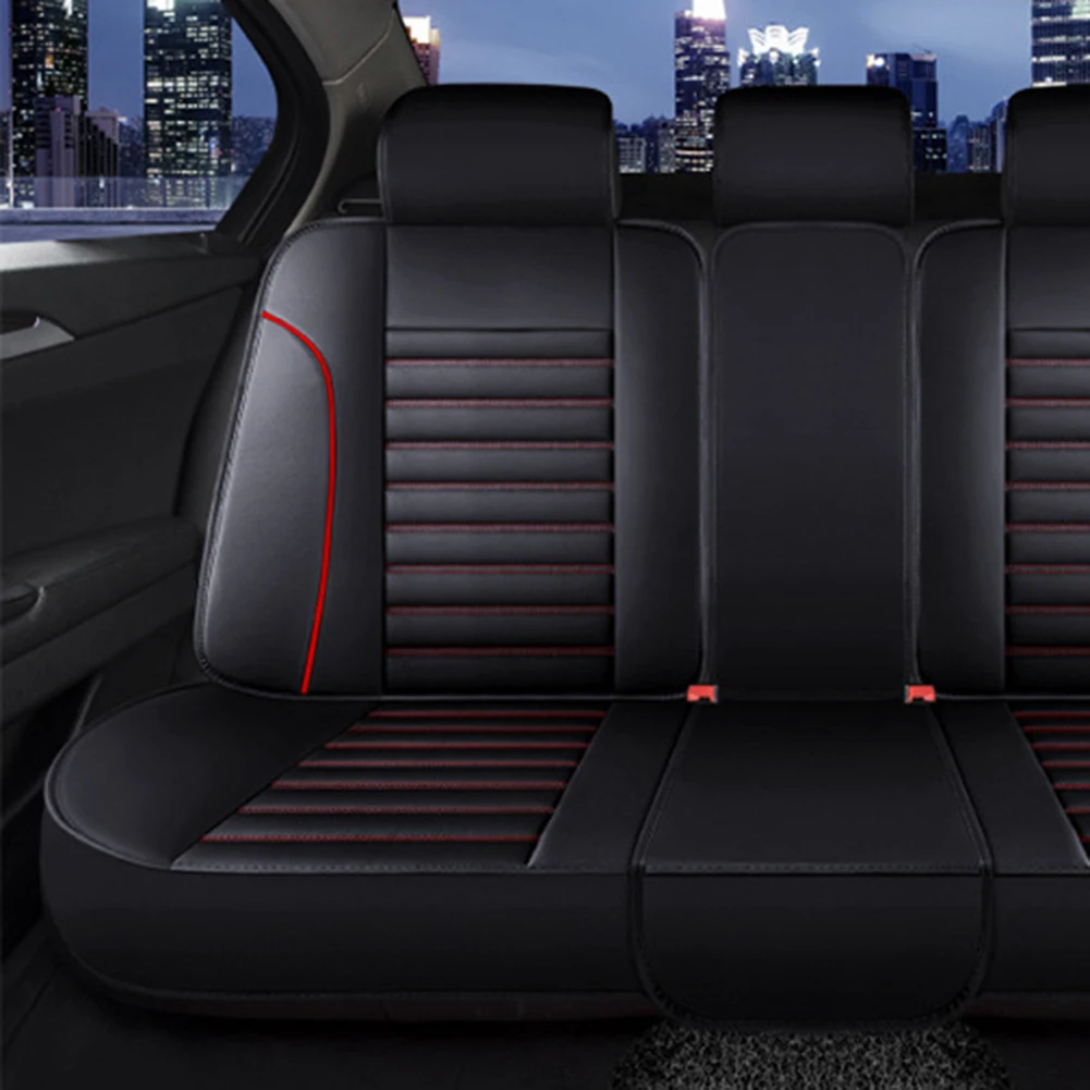 Full Set Leather Vehicle Seat Covers Universal Car Seat Covers Breathable Automotive Covers Cushion Fit for Auto Most Truck Vans
Full Set Leather Vehicle Seat Covers Universal Car Seat Covers Breathable Automotive Covers Cushion Fit for Auto Most Truck Vans