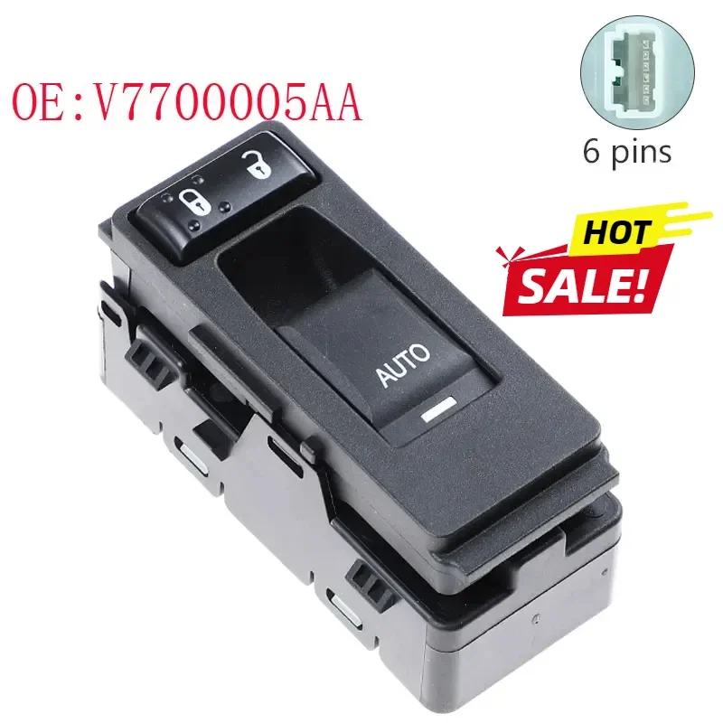 V7700005AA Window Master Control Switch Lifter Button For CHRYSLER 200 300 ASPEN SEBRING For DODGE For JEEP 4602652AA 4602786AA
V7700005AA Window Master Control Switch Lifter Button For CHRYSLER 200 300 ASPEN SEBRING For DODGE For JEEP 4602652AA 4602786AA