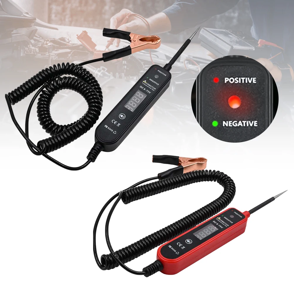 Circuit Tester - 4-60VDC Breaker Finder Tool | Automotive Short Circuit Finder with LED Display Auto Fuse Tester
Circuit Tester - 4-60VDC Breaker Finder Tool | Automotive Short Circuit Finder with LED Display Auto Fuse Tester