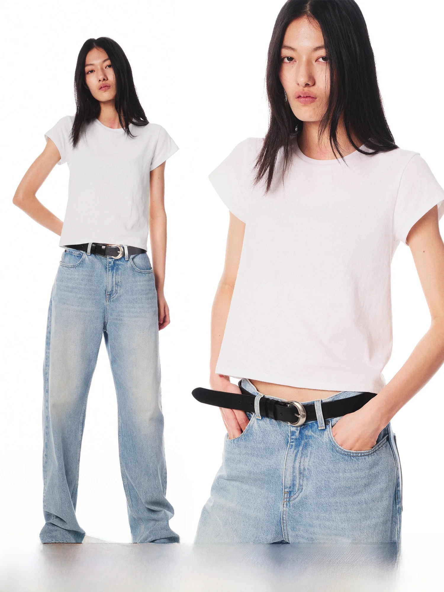 100% Cotton round Neck Short Sleeve T-Shirt Fitted ShoulderAlright Then Casual Style Pure Color Breathable Comfortable for Women
100% Cotton round Neck Short Sleeve T-Shirt Fitted ShoulderAlright Then Casual Style Pure Color Breathable Comfortable for Women